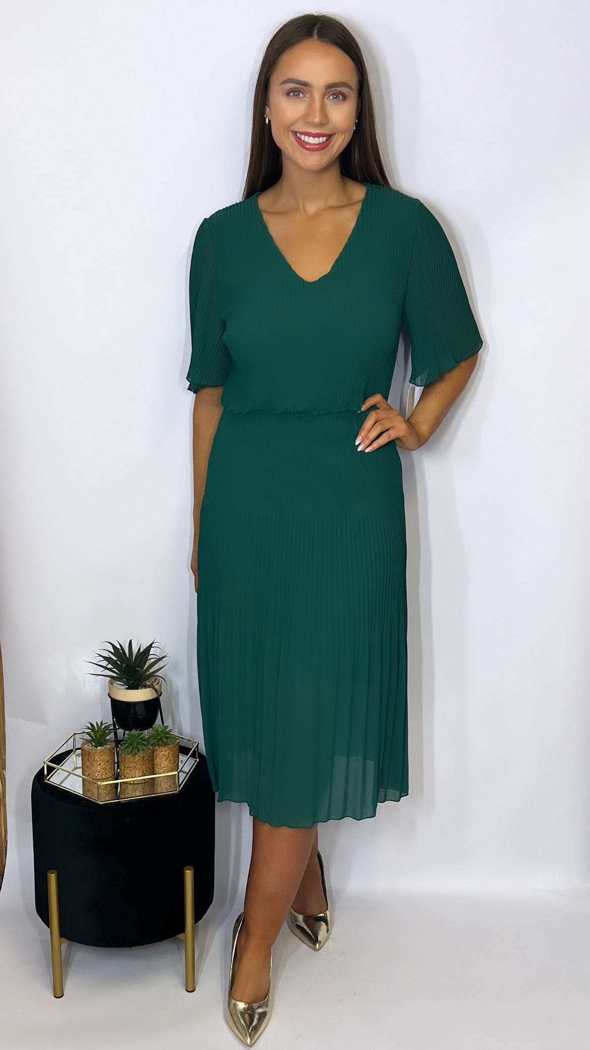 Stacey Dress Green