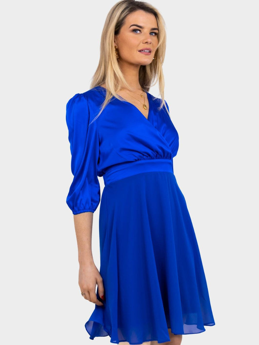 K&P Monroe Mini Dress Blue