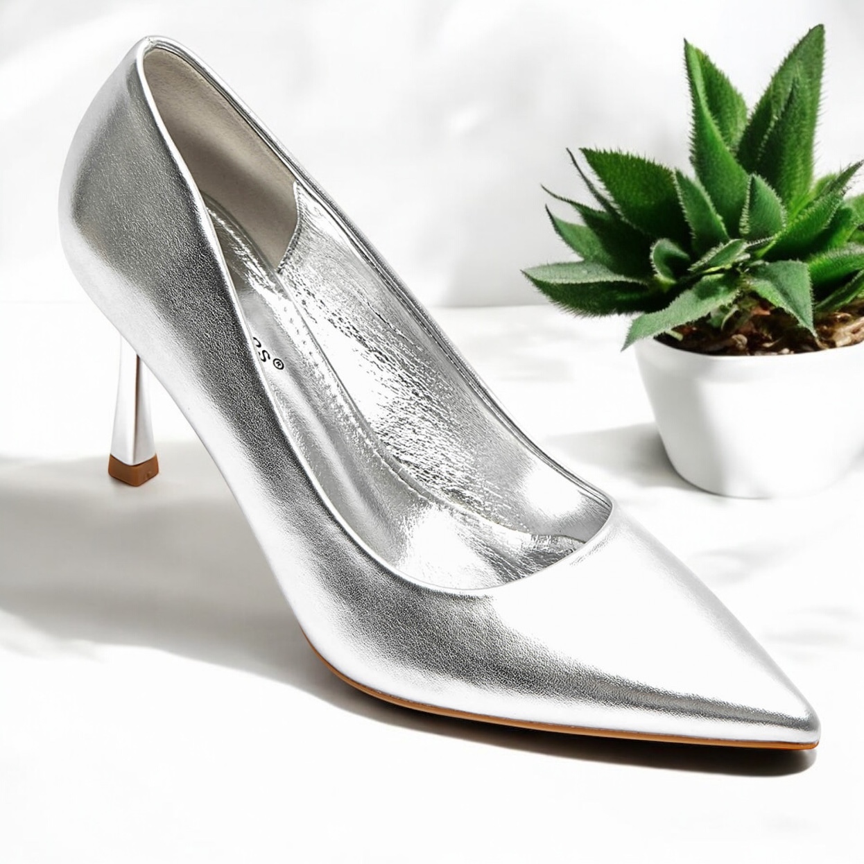 Miley Heel Silver - Image 4