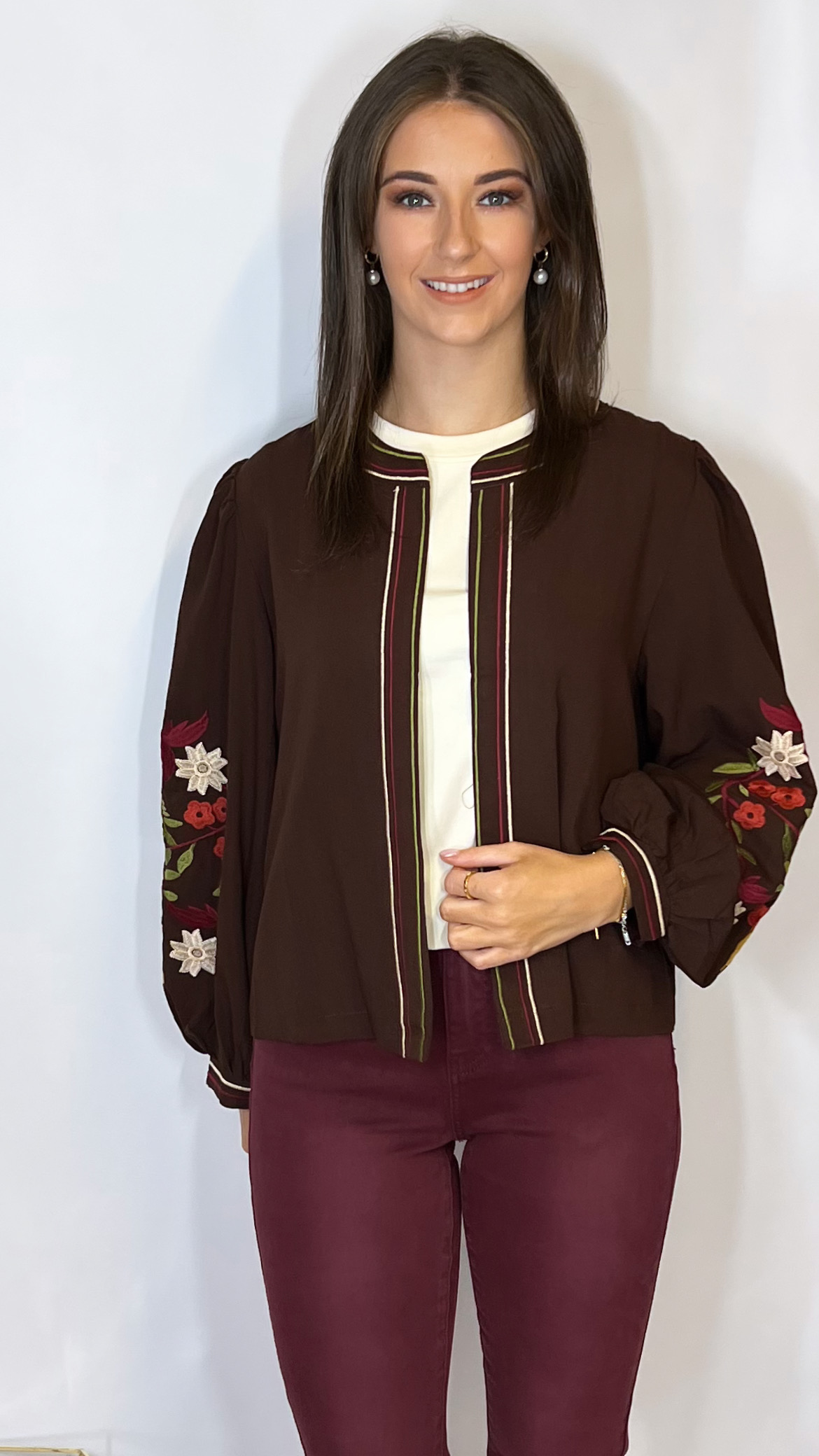 Arden Jacket Chocolate - Image 2