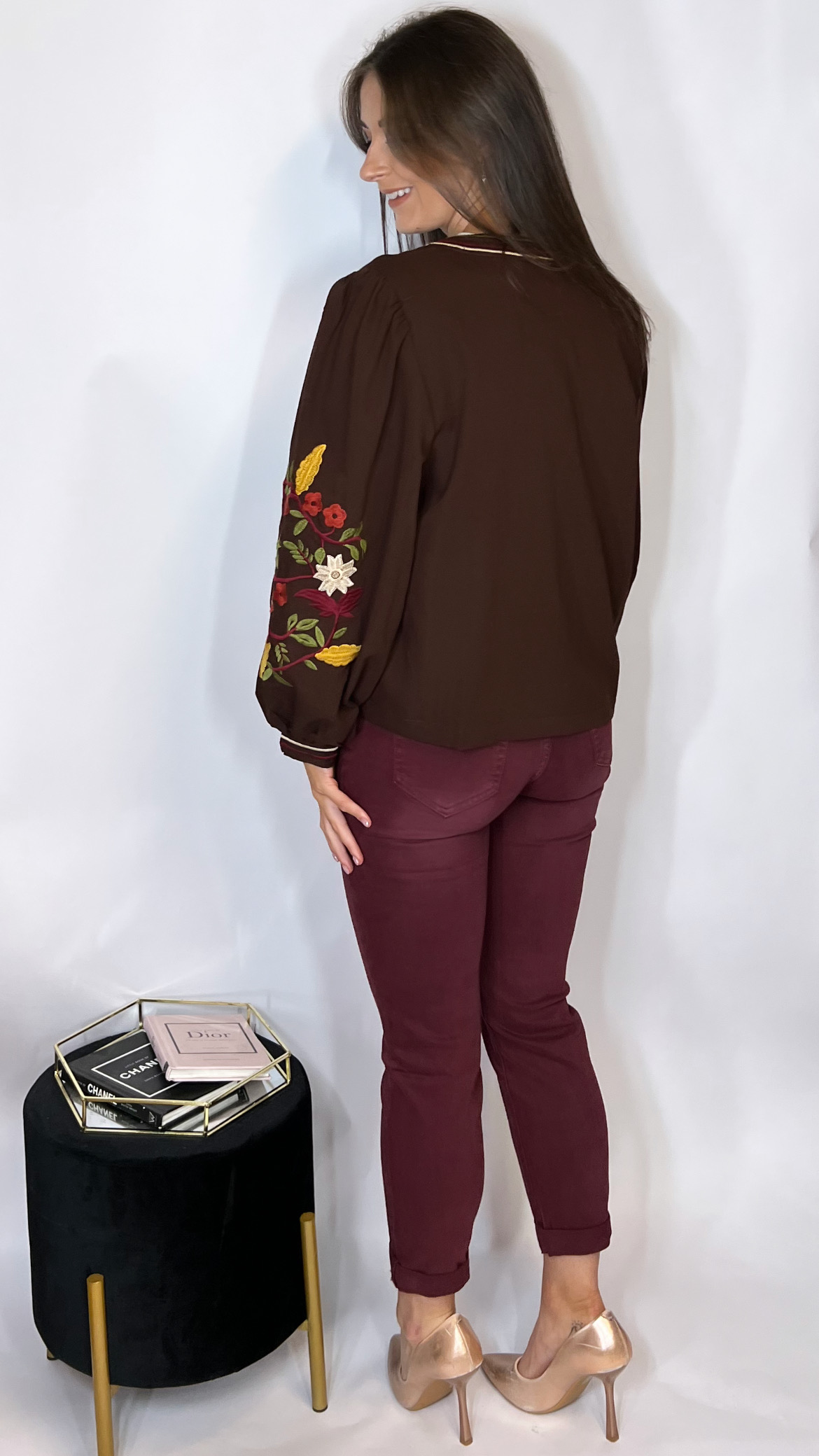 Arden Jacket Chocolate - Image 3
