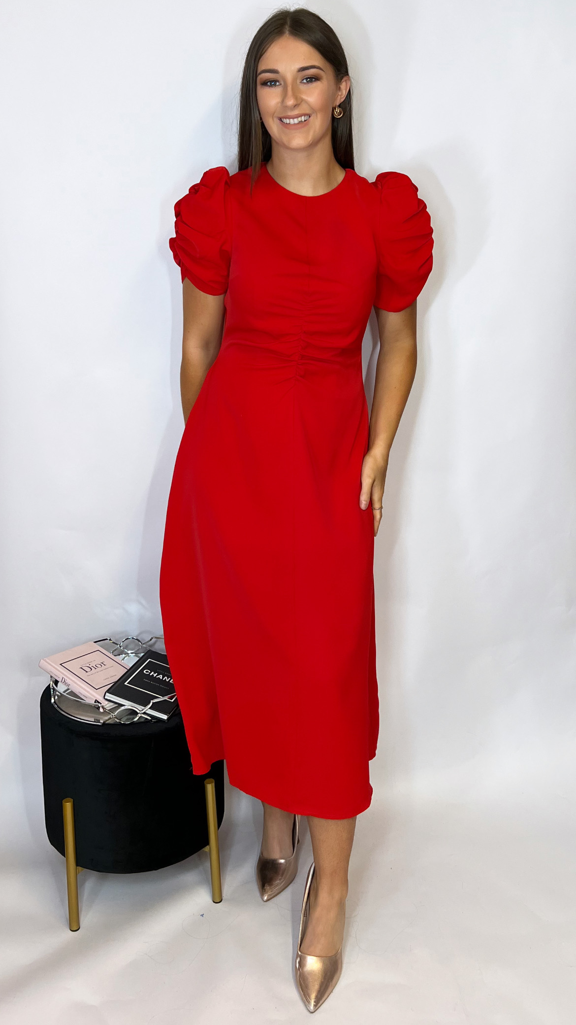 Aileen Dress Red - Image 5