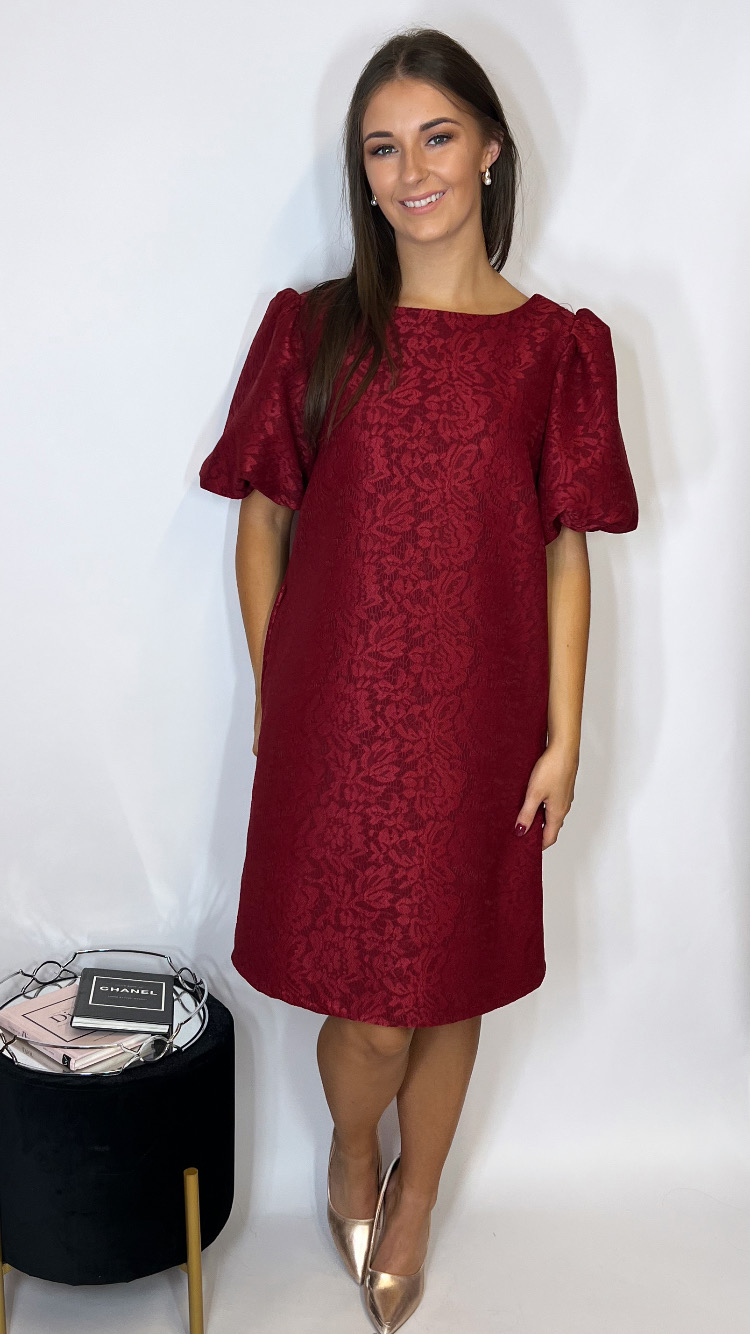 Kelly Dress Wine - Image 2