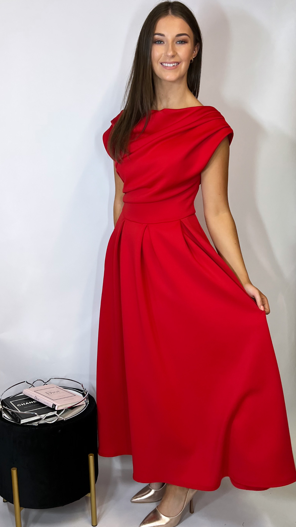 Betty Dress Red