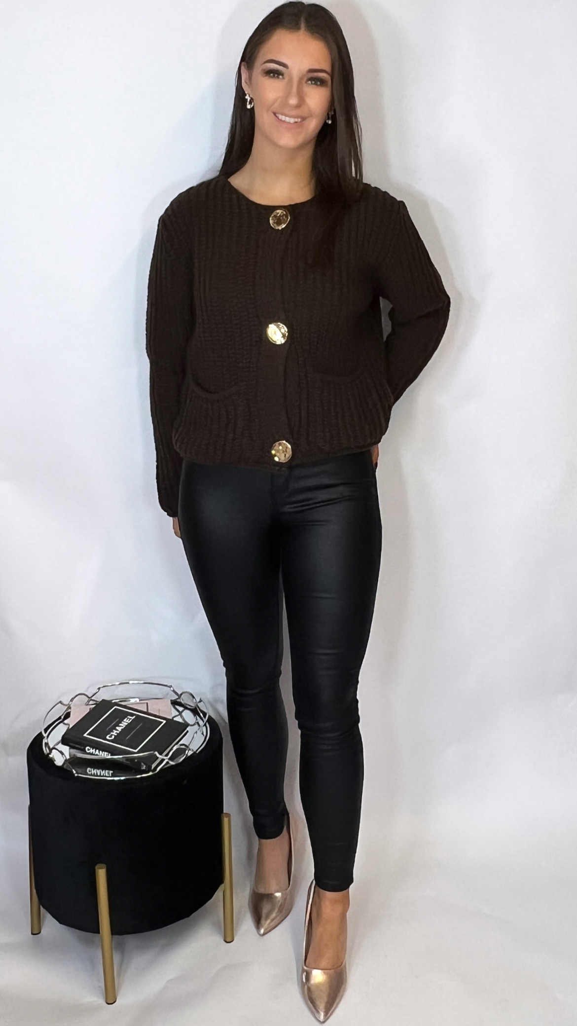 Kelbie Cardigan Brown