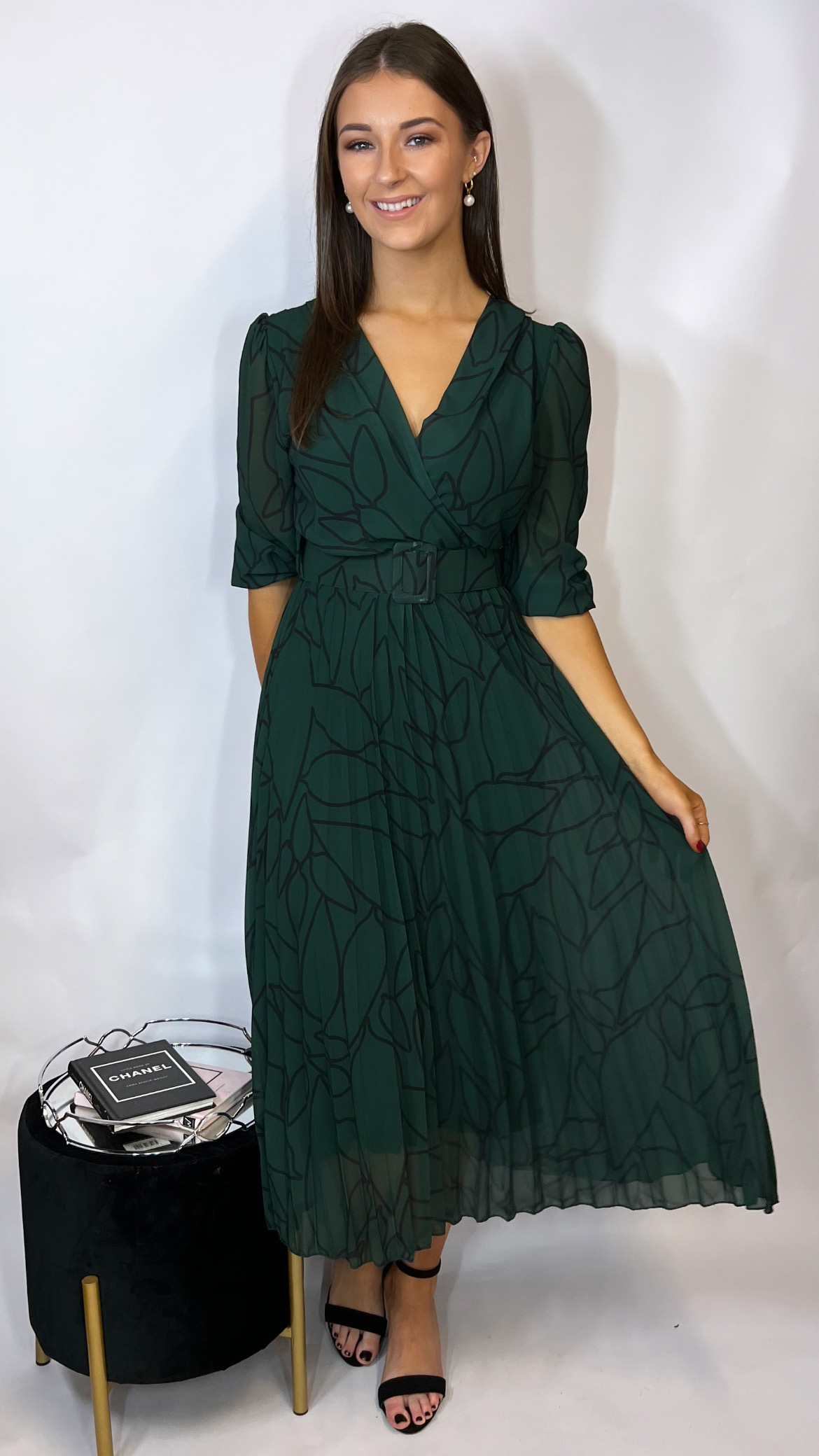 Paulina Dress Green