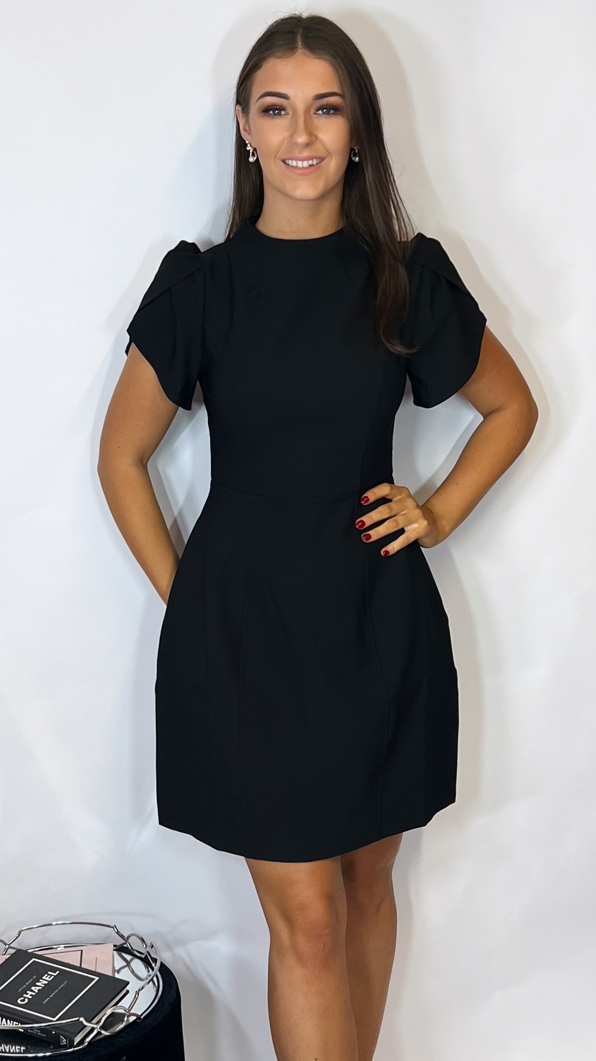 Ami Mini Dress Black
