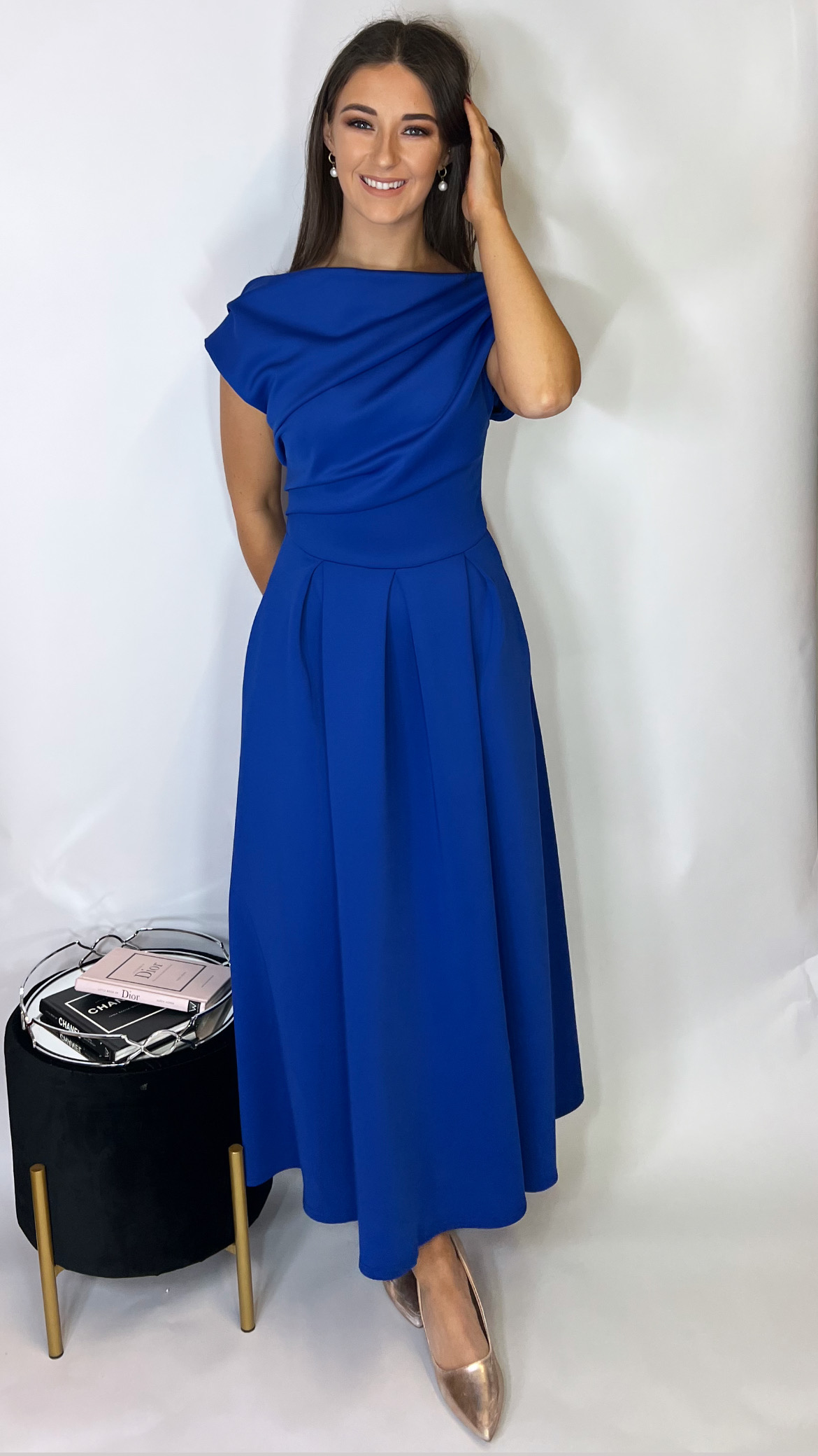Betty Dress Blue