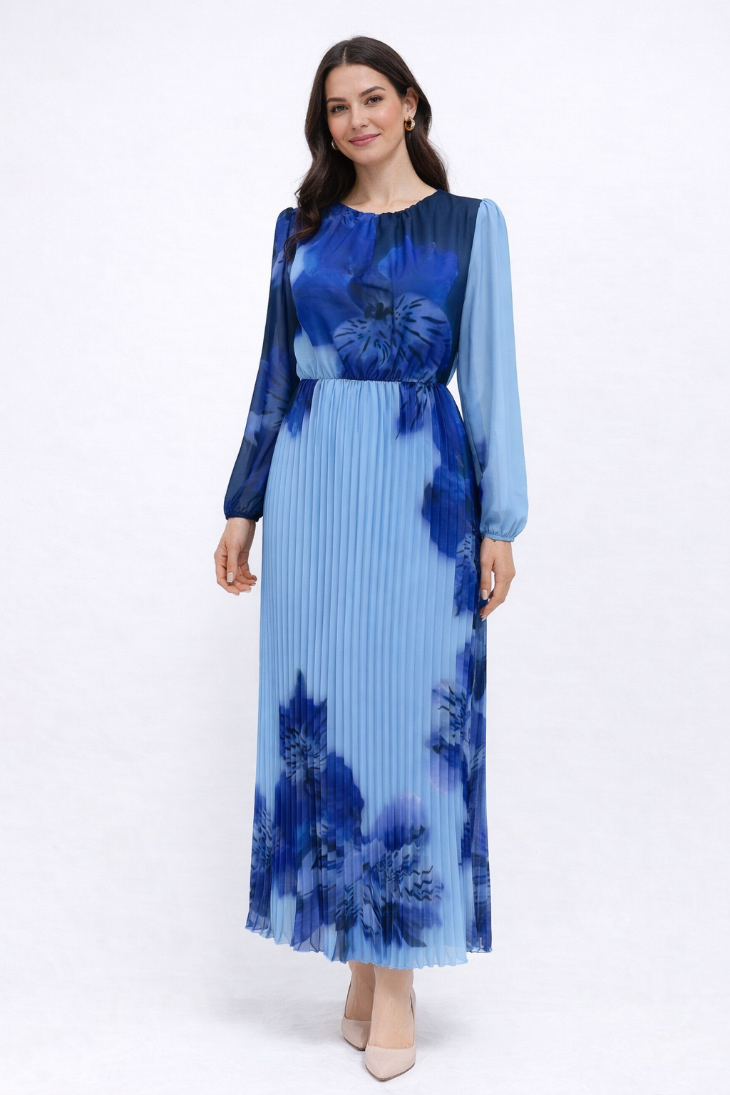 ELODIE BLUE DRESS
