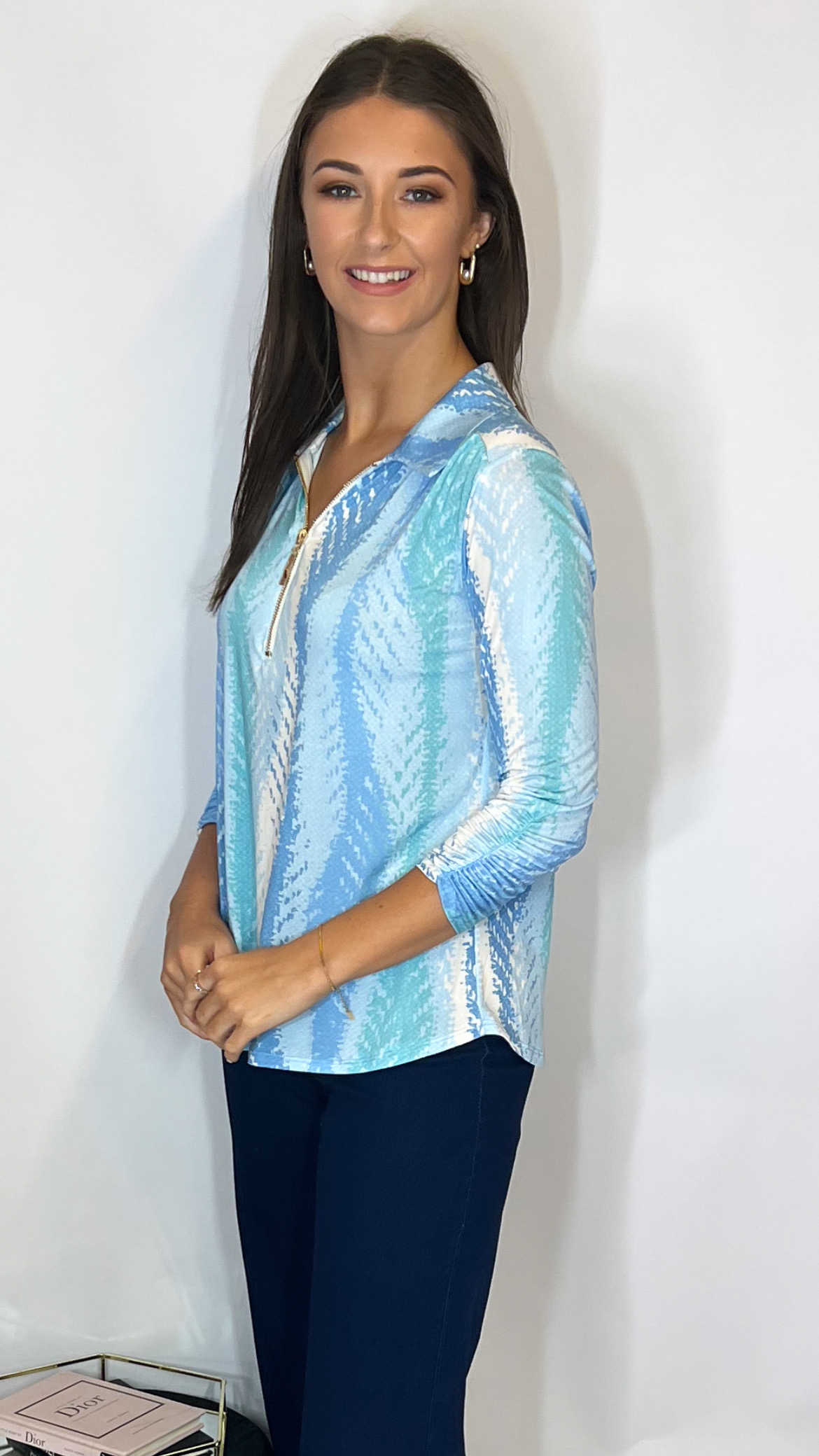 K&P Talia Top Baby Blue