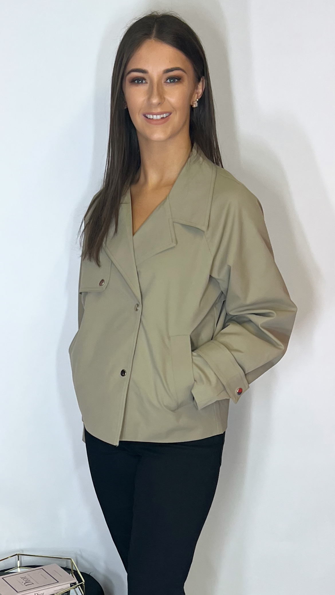 R&R Octavia Jacket- Khaki - Image 4