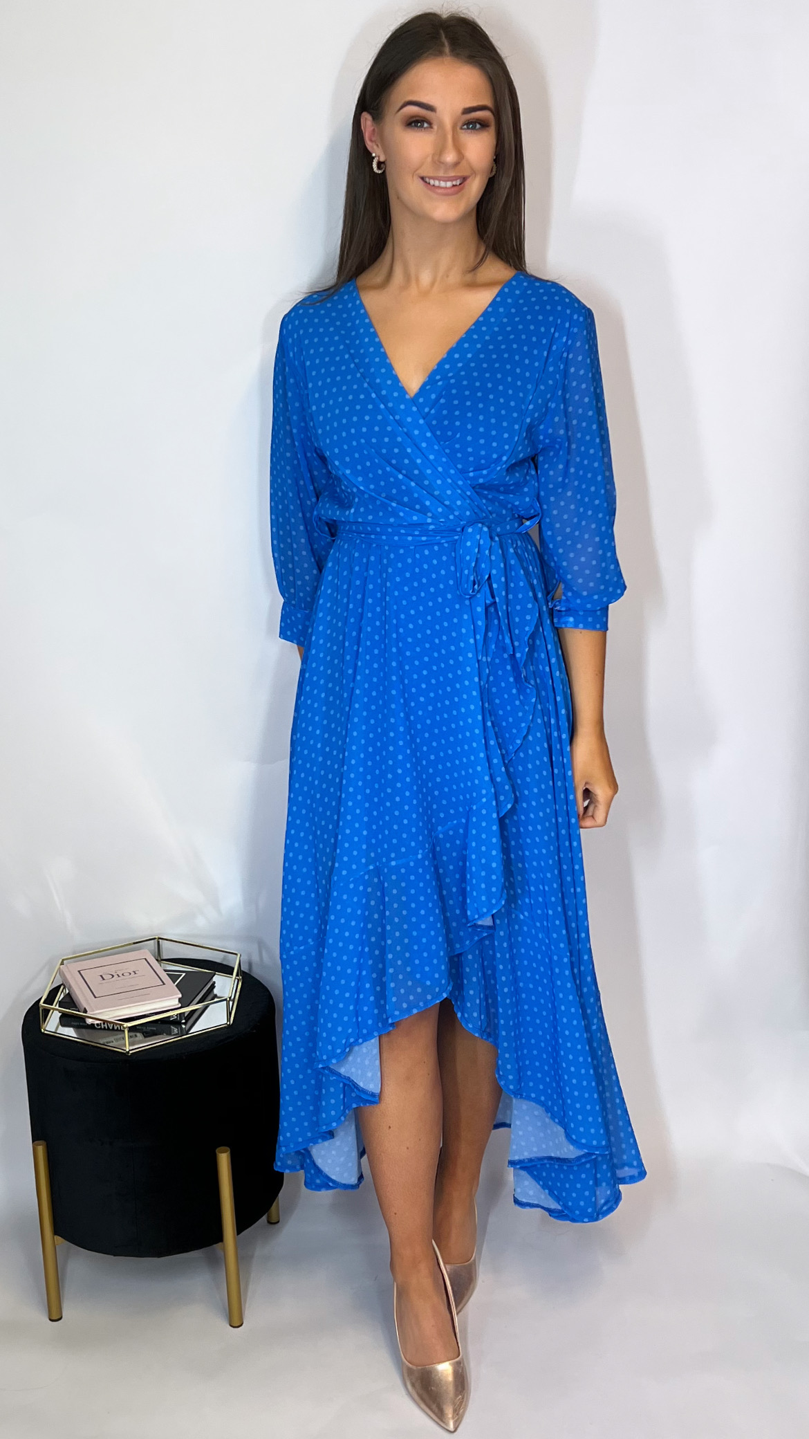 K&P Ballerina Dress Blue - Image 4