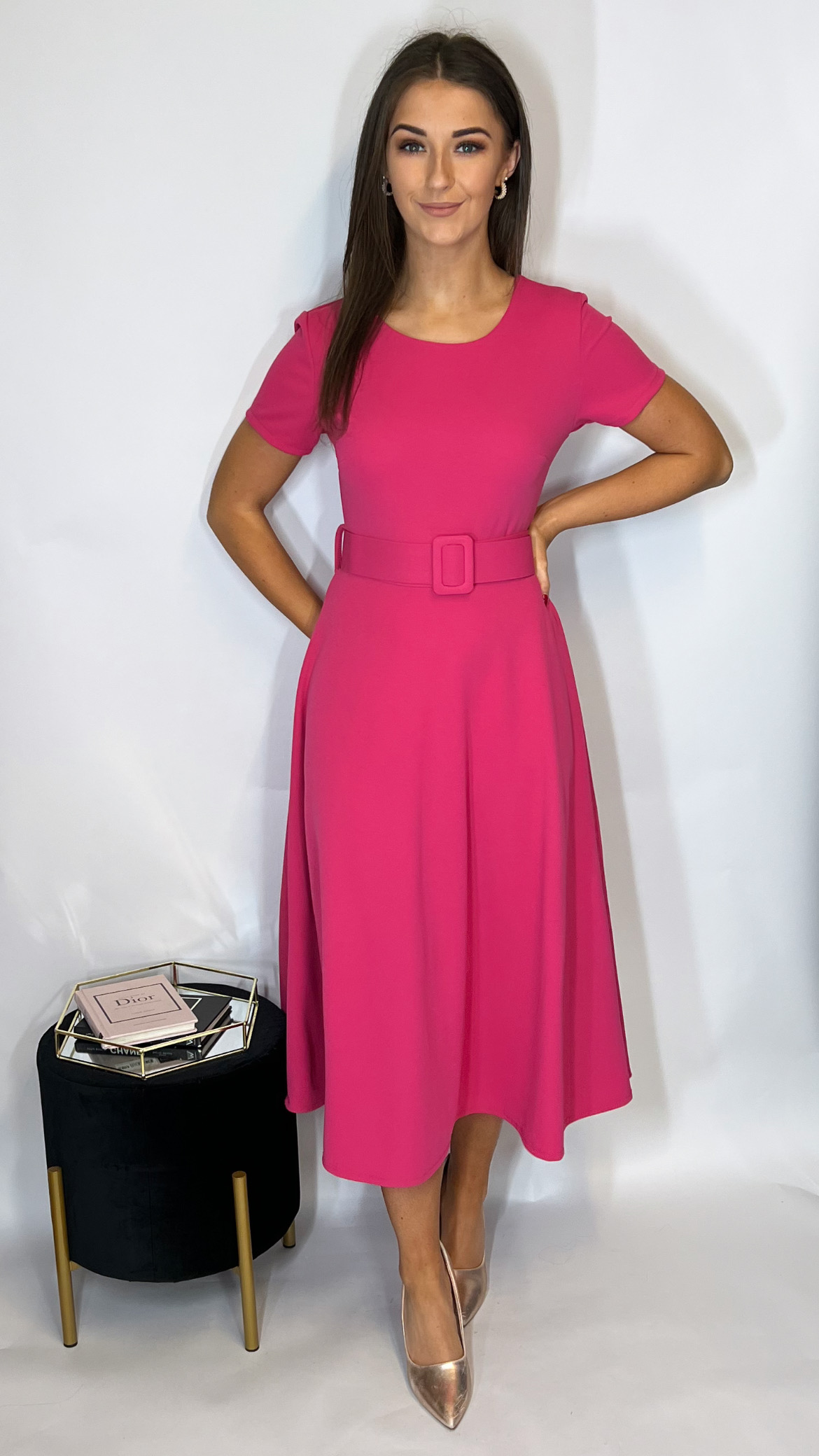 Elaine Dress Pink