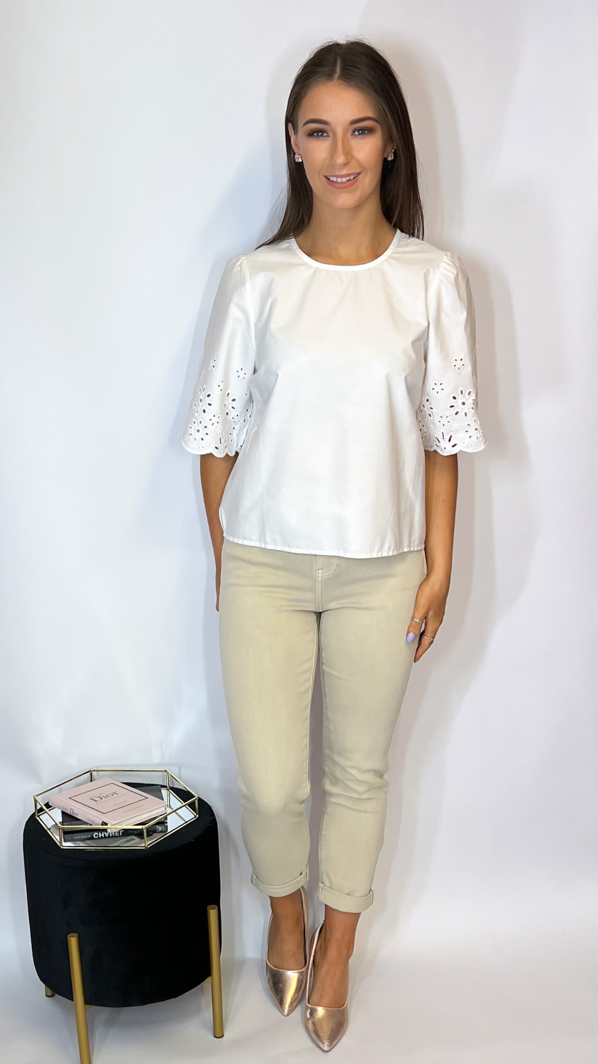 Toxik Boyfriend Jean Beige - Image 3