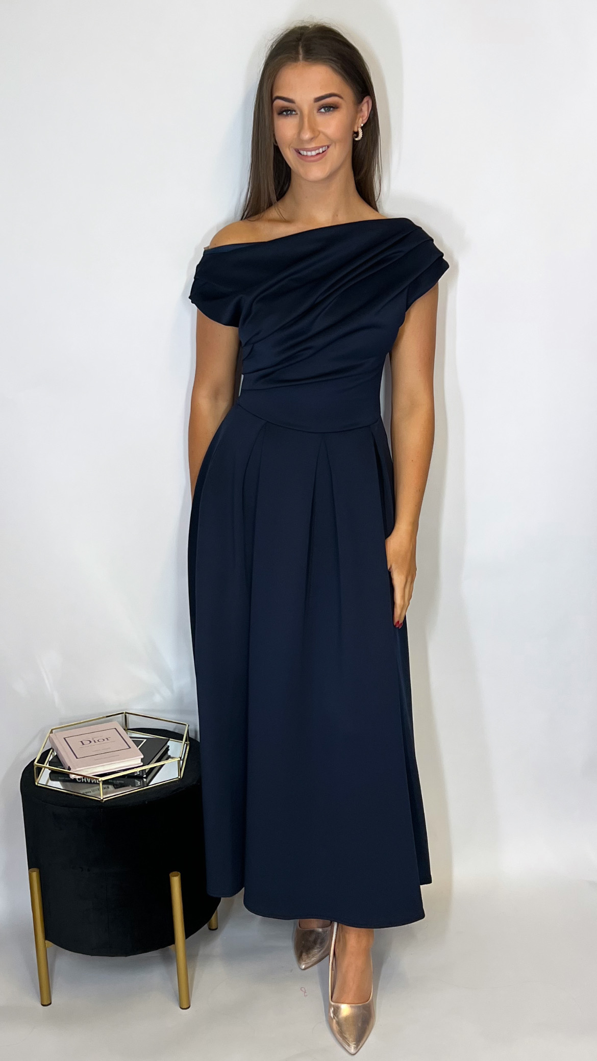 Betty Dress Navy