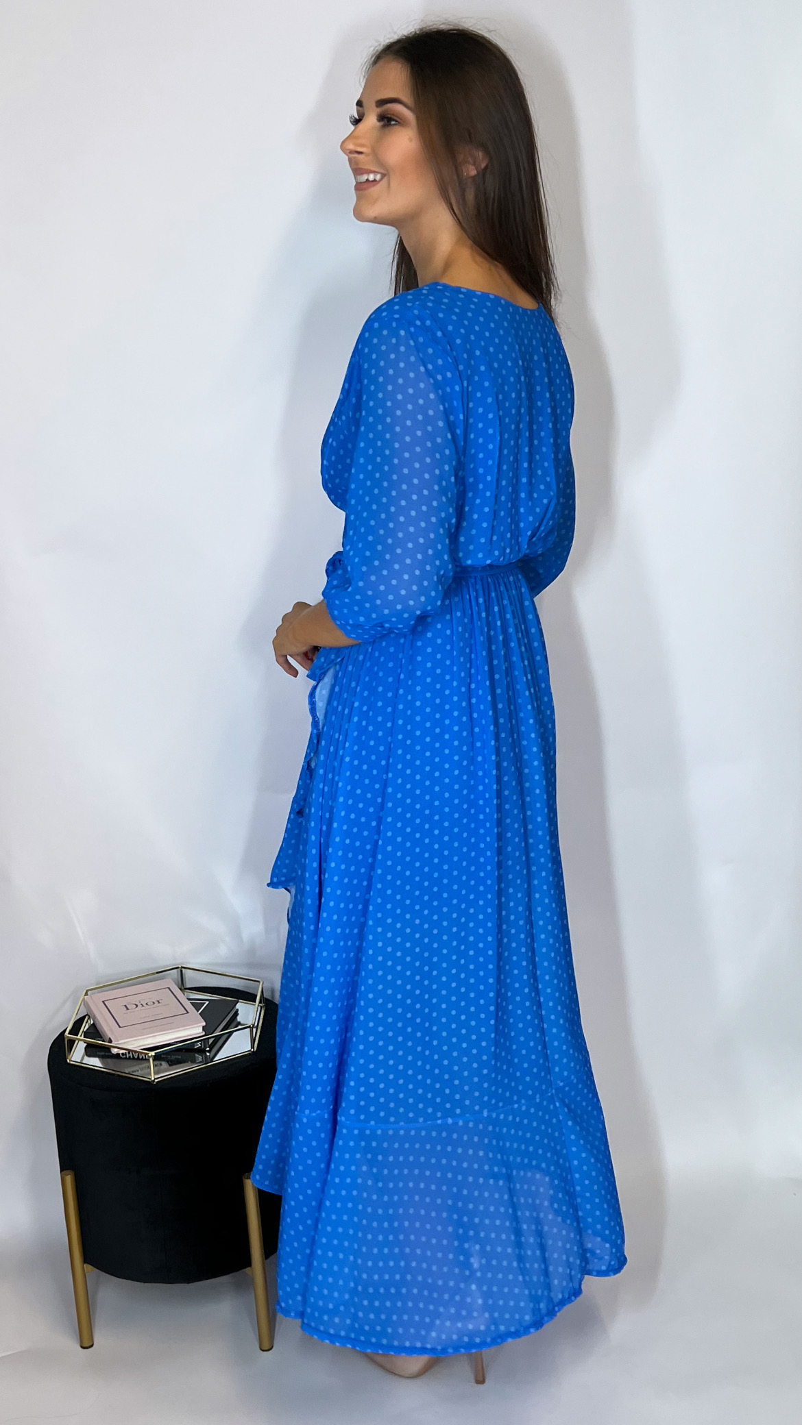 K&P Ballerina Dress Blue - Image 3