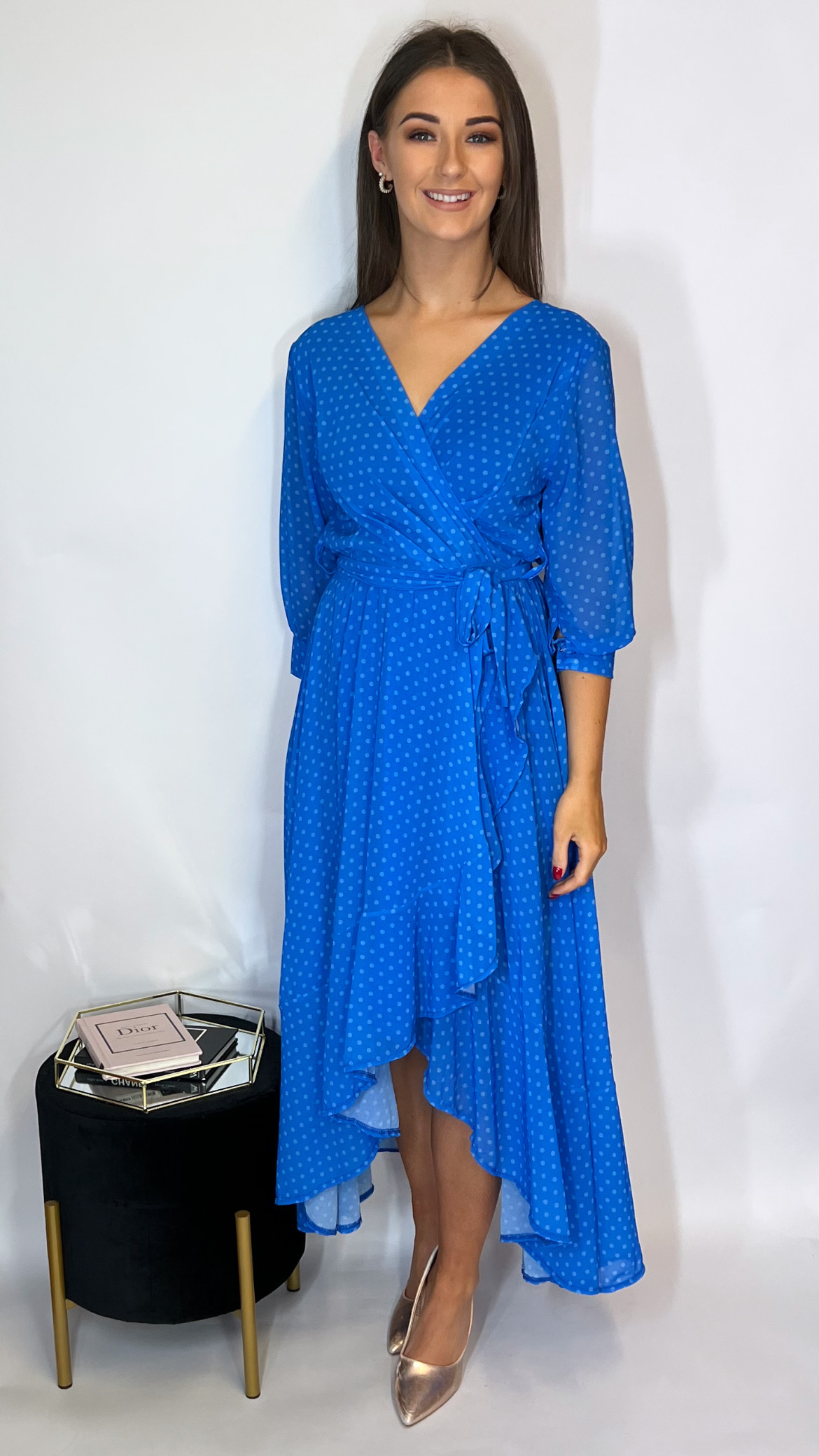 K&P Ballerina Dress Blue - Image 2
