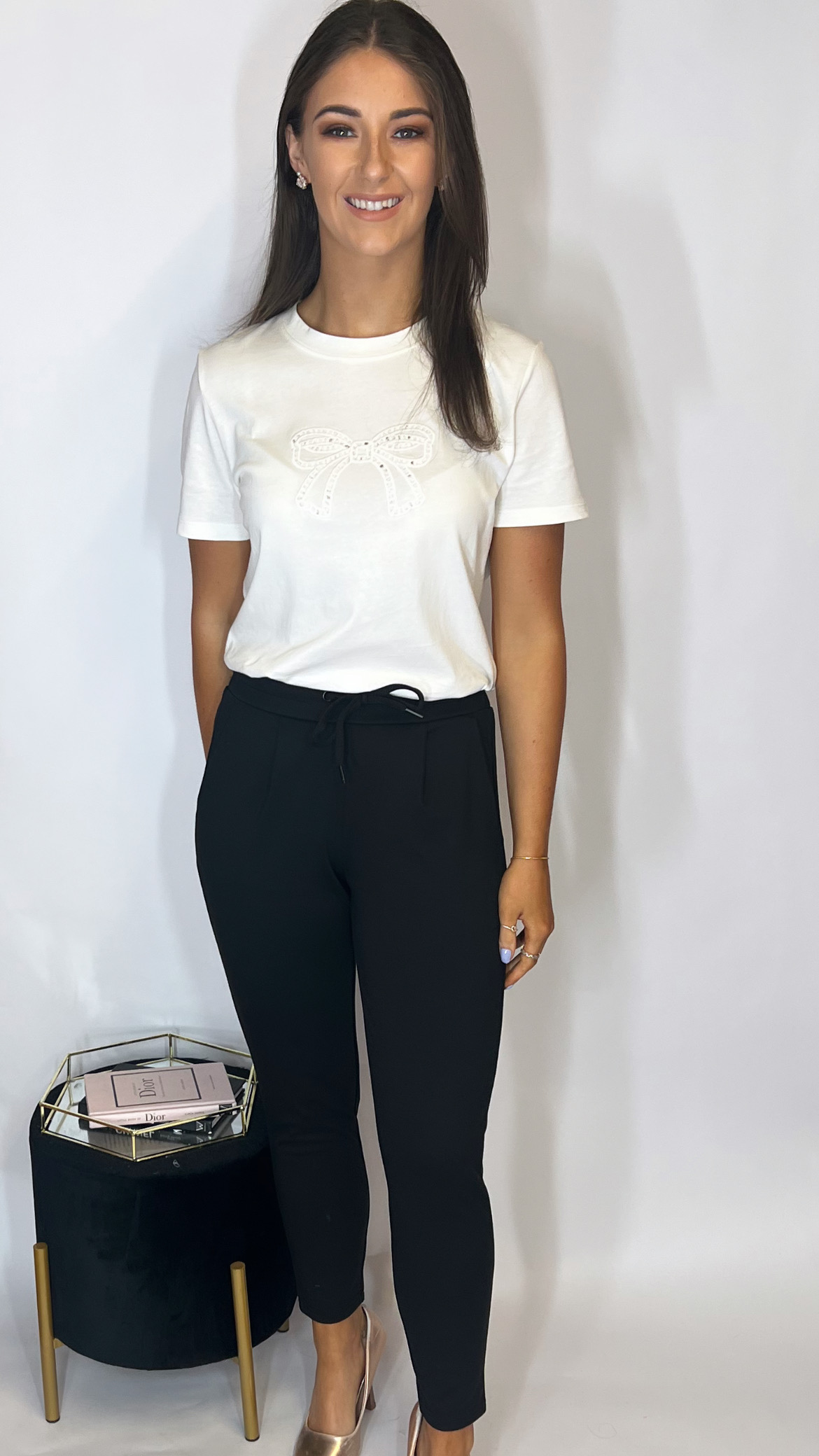 Ichi Kate Pant Black - Image 2