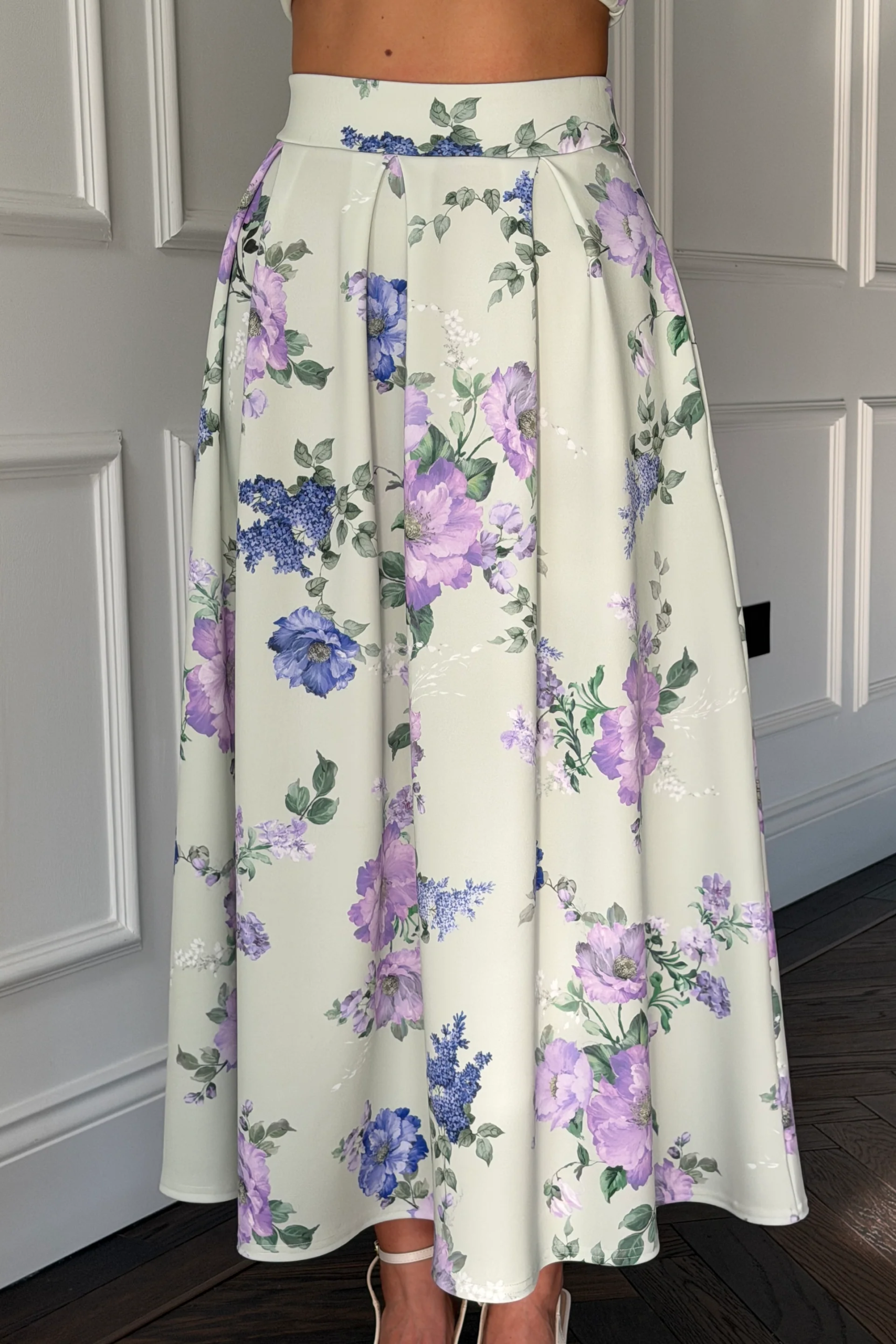 Kirsten Midi Skirt Floral - Image 3
