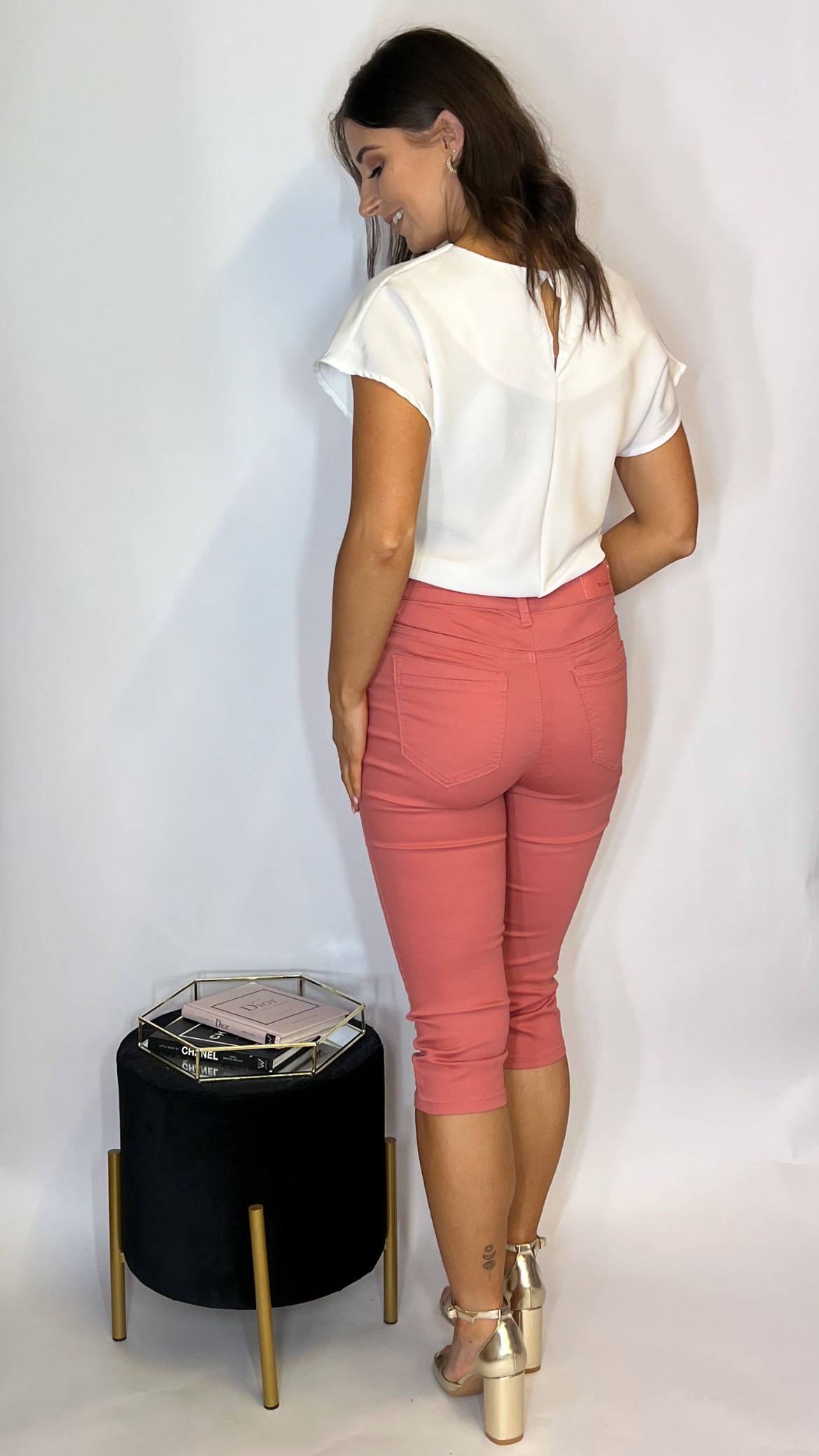 Una 3/4 Jeans Rose - Image 3