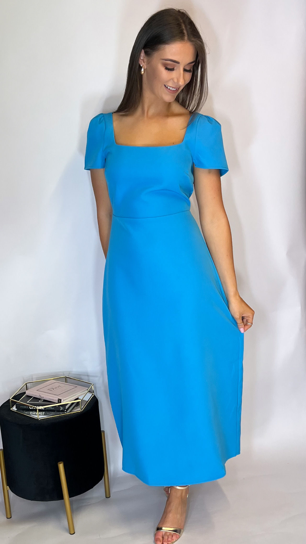 Valentina Dress Cobalt