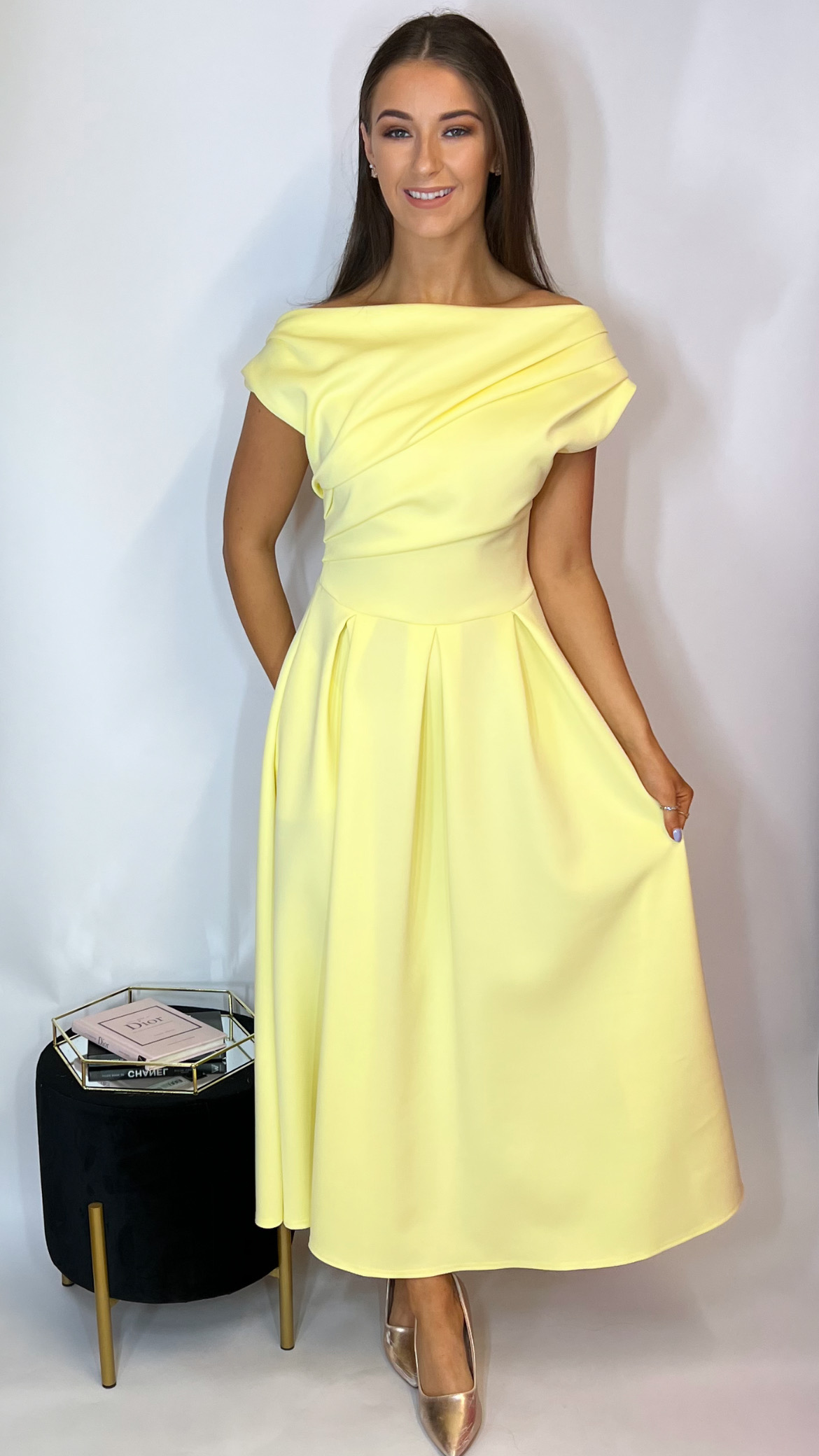 Betty Dress Yellow