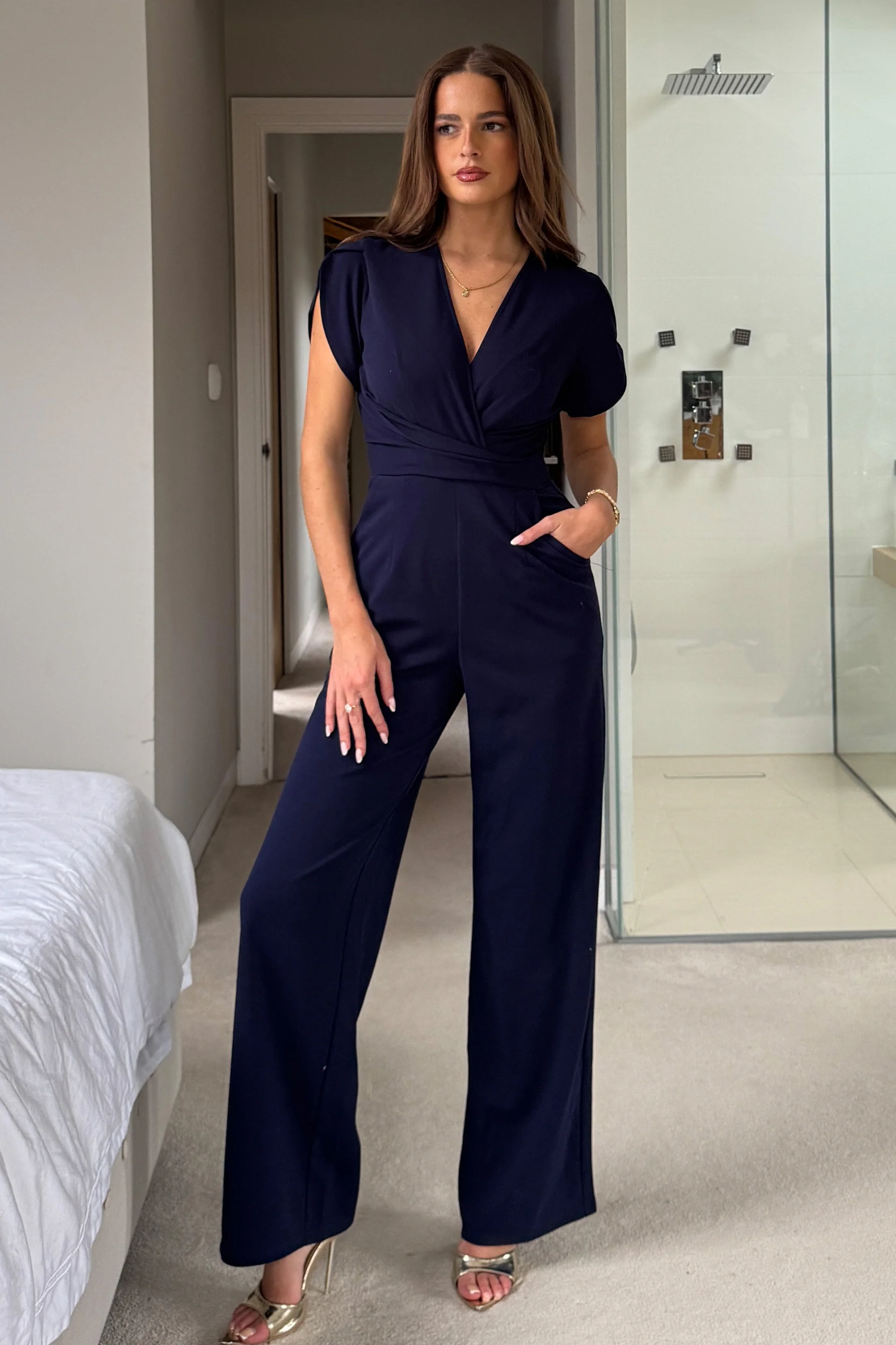 Bridget Jumpsuit Navy