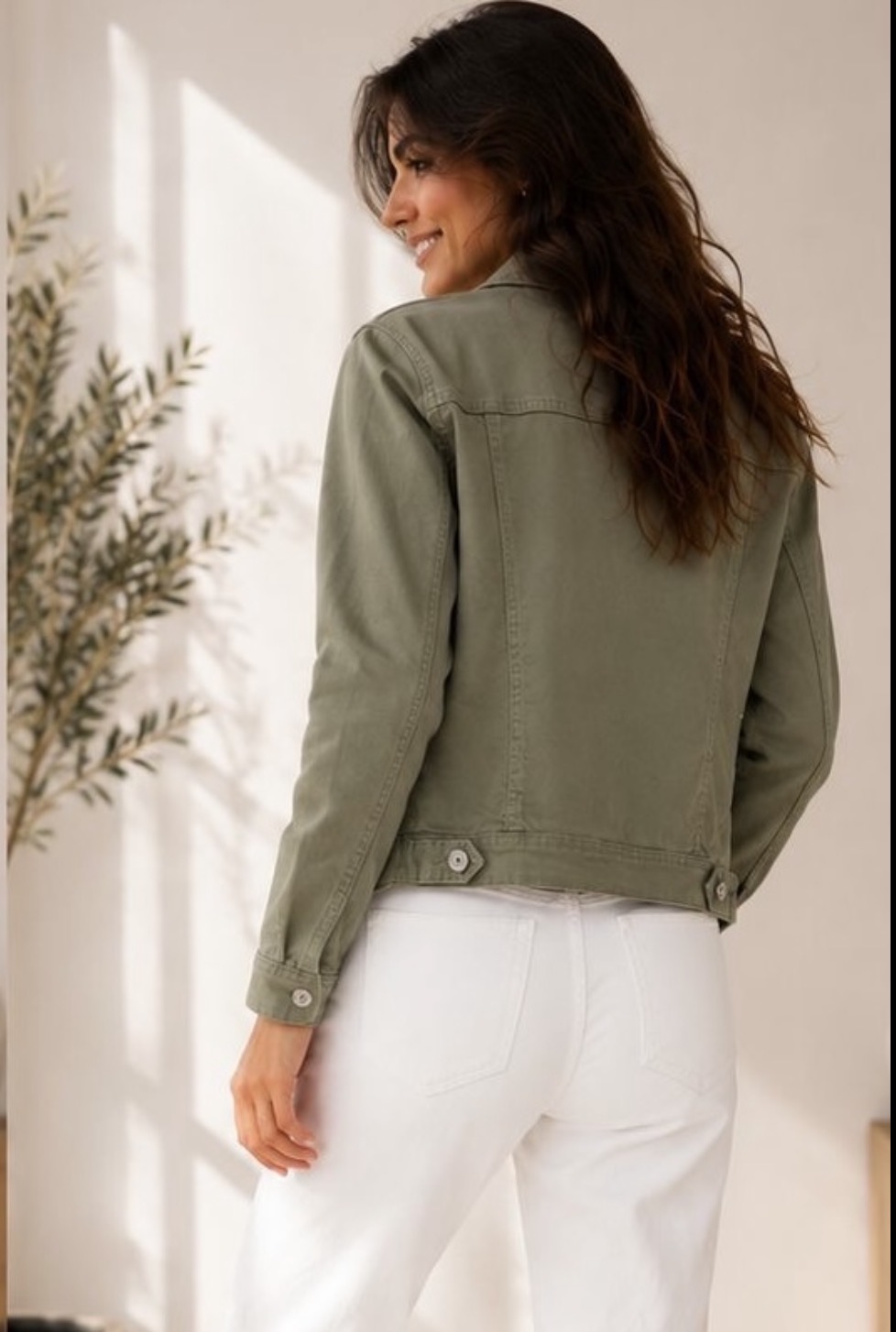 Ailbhe Jacket Khaki - Image 2