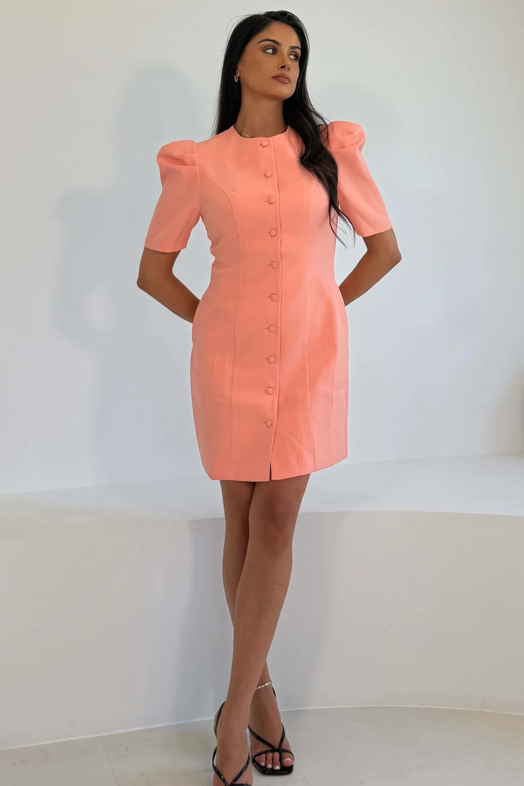 Megan Dress Peach