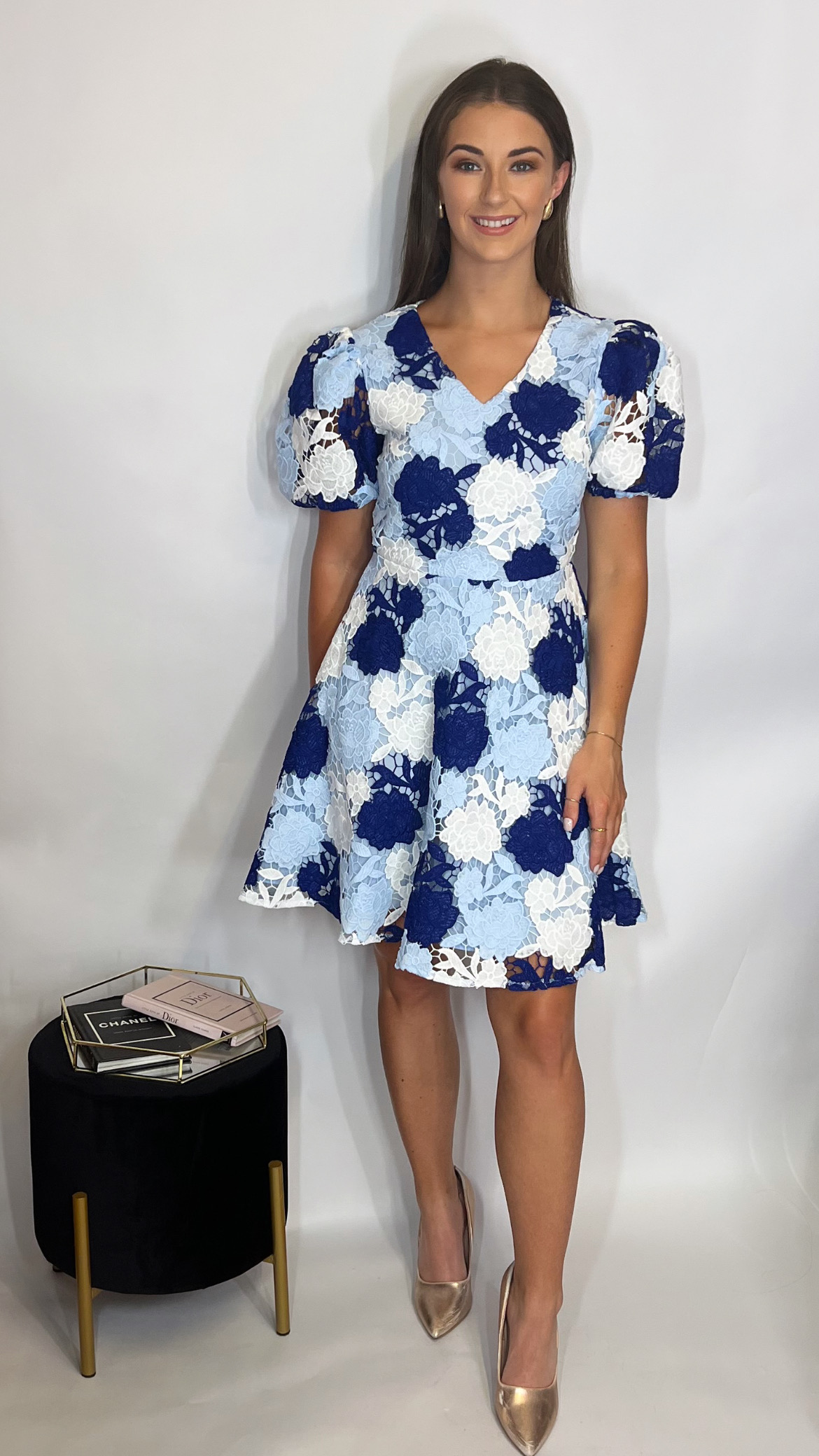 Shree Dress Blue