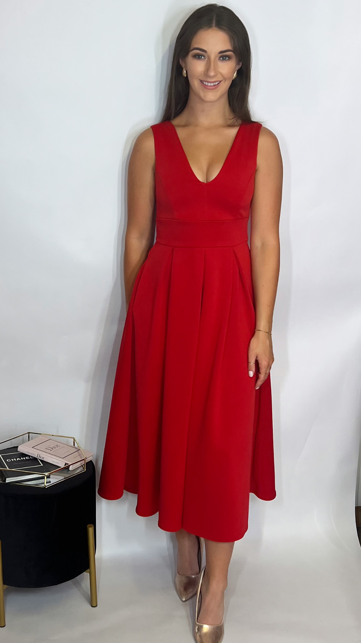Tiffany Dress Red