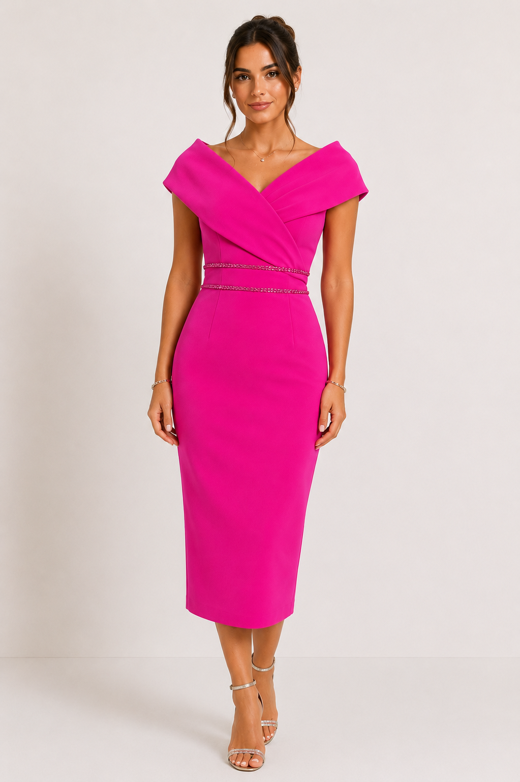 Seraphina Dress Fuchsia