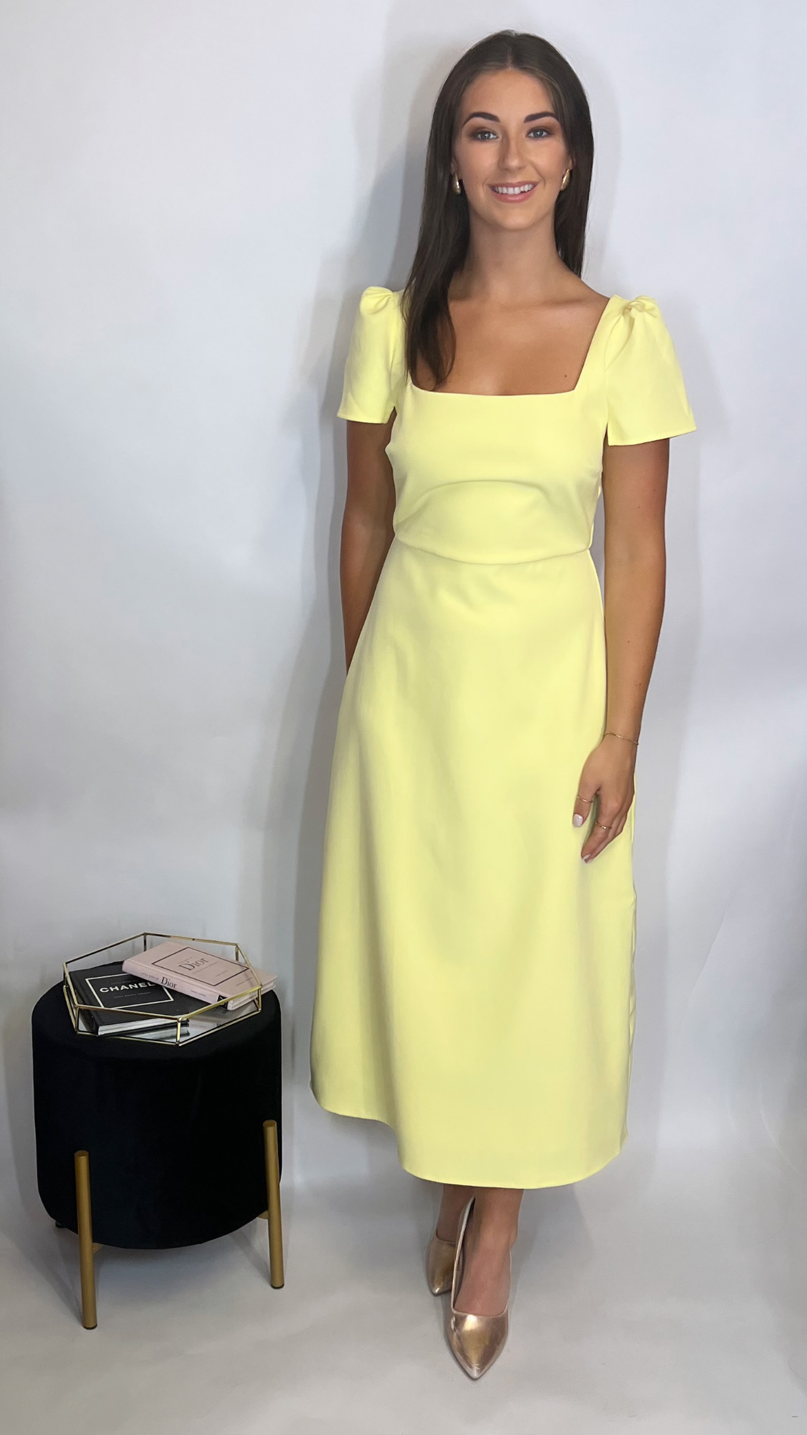 Valentina Dress Yellow