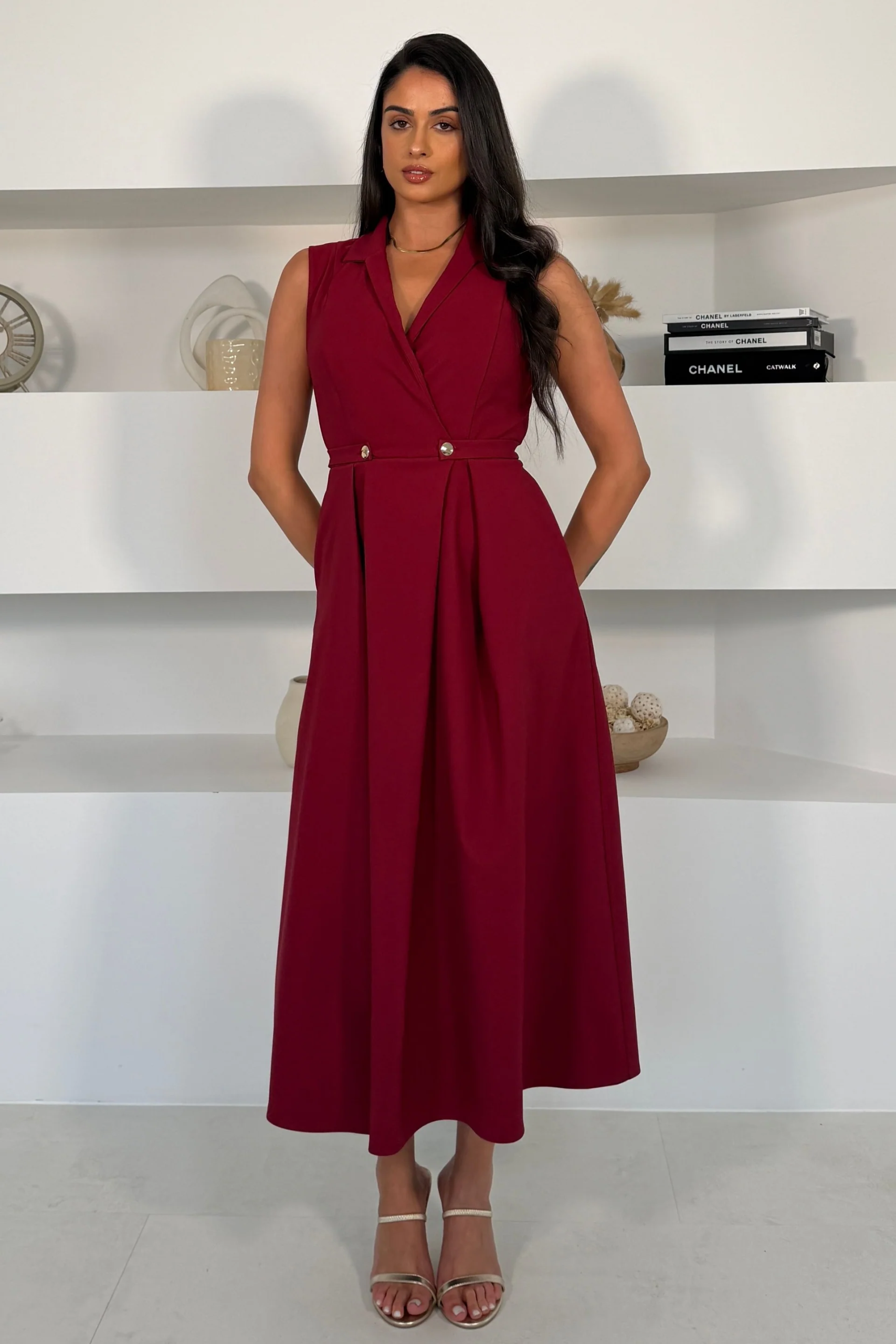 Paloma Dress Wine