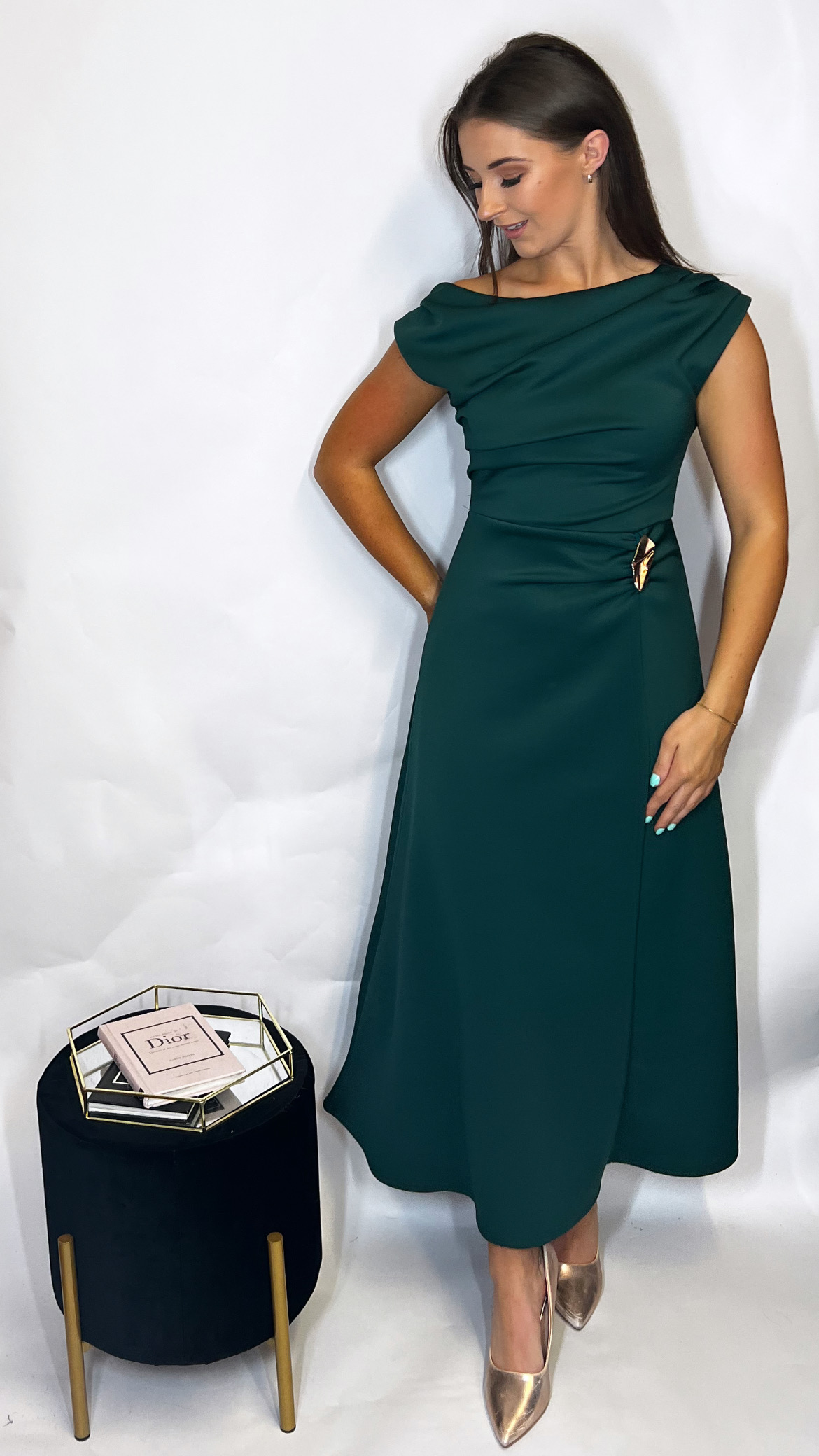 Tiana Dress Green