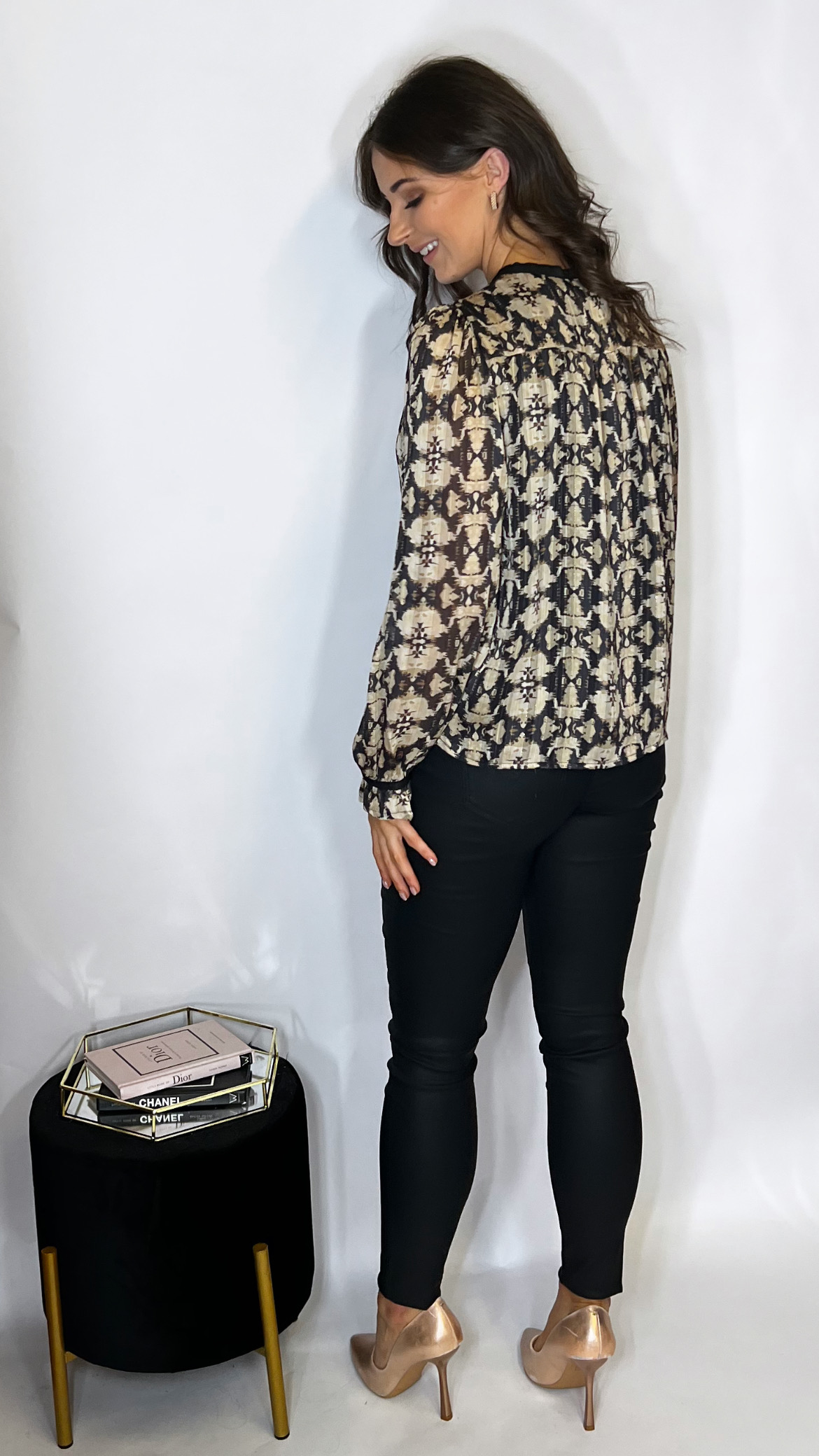 R&R Maria Gold top - Image 3