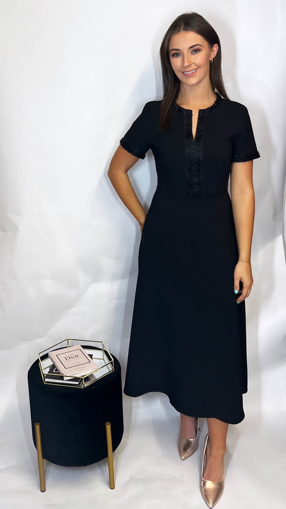 Natalia Dress Black