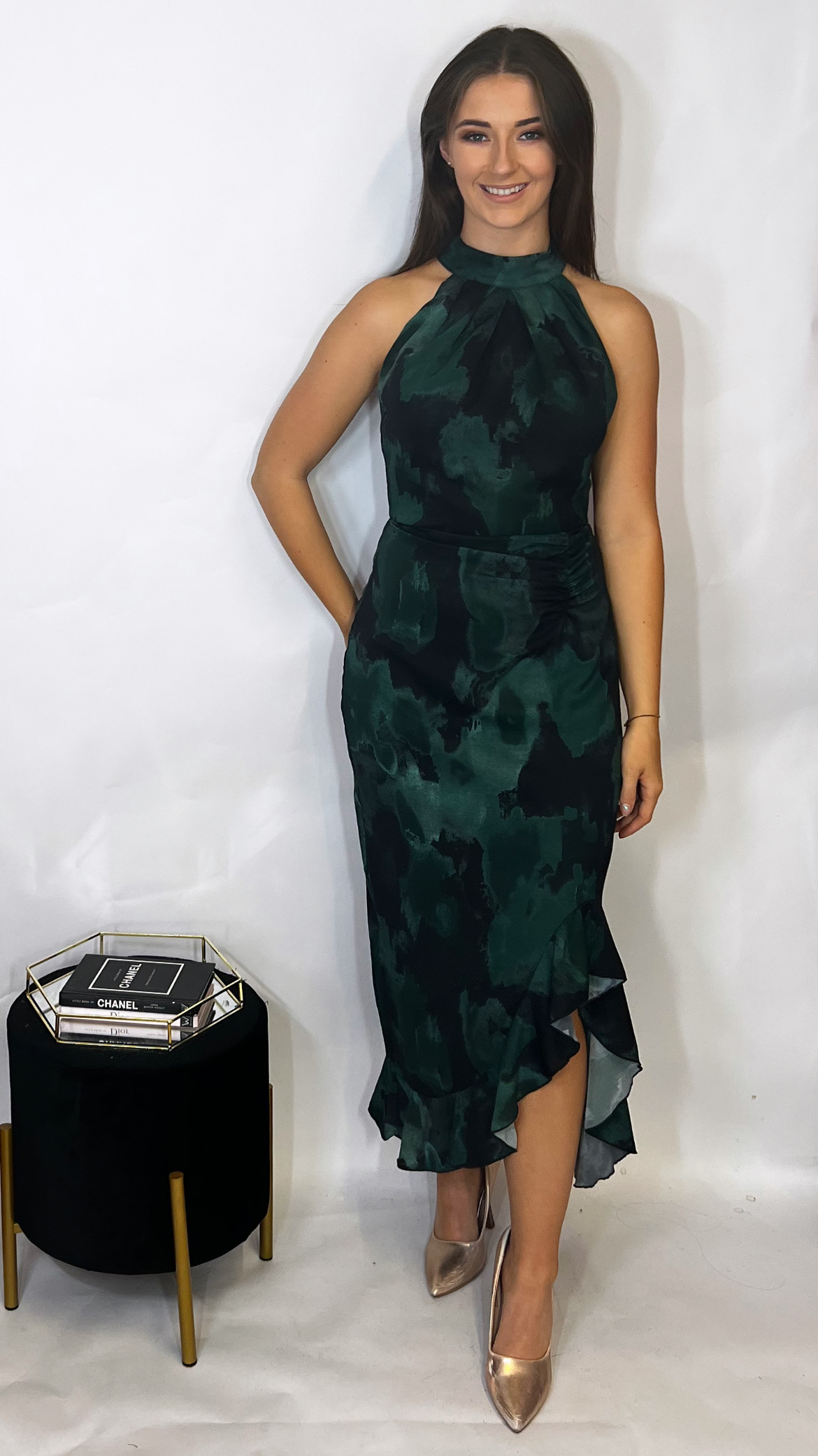 Amani Midi Dress Green