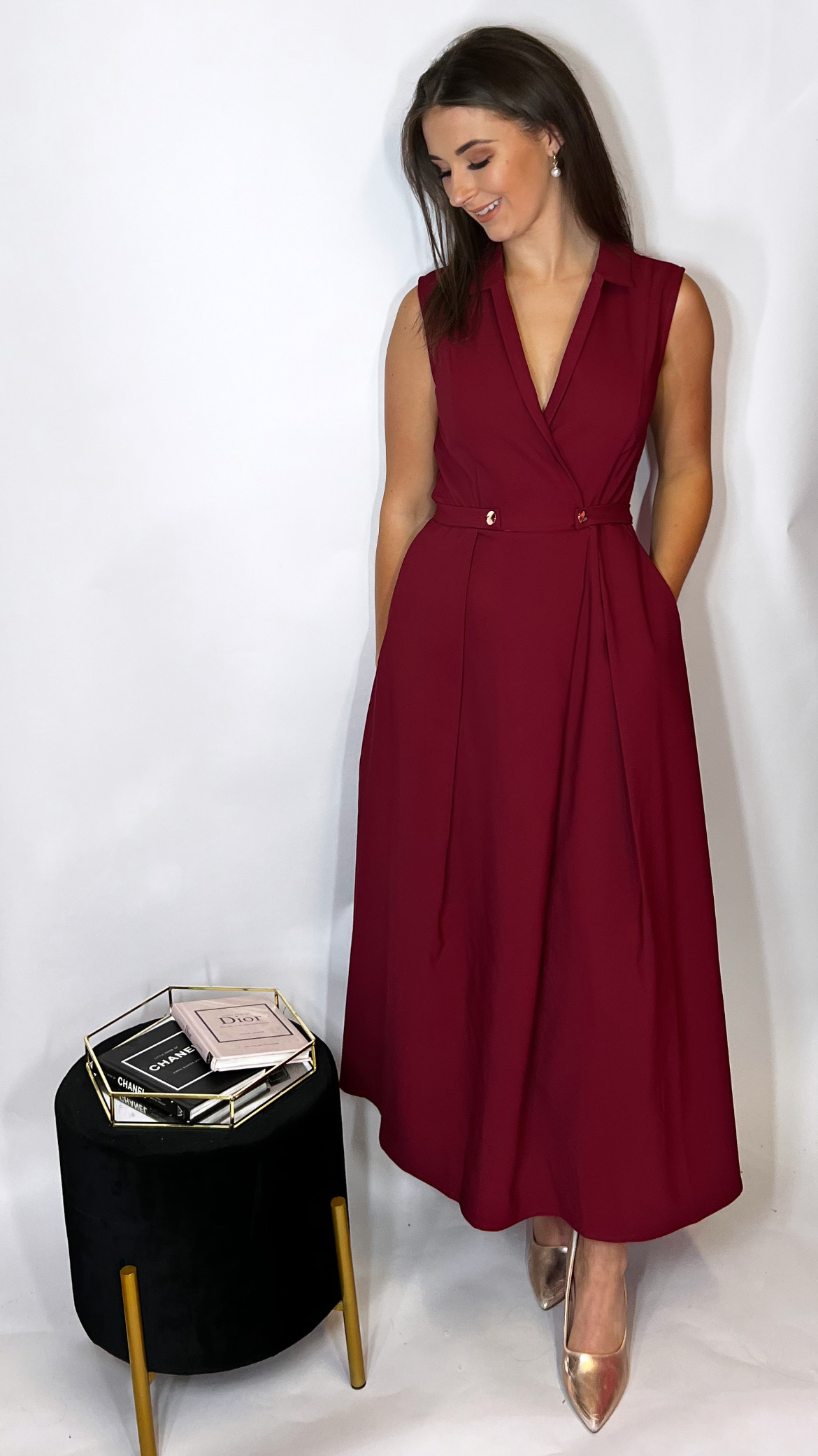 Paloma Dress Wine