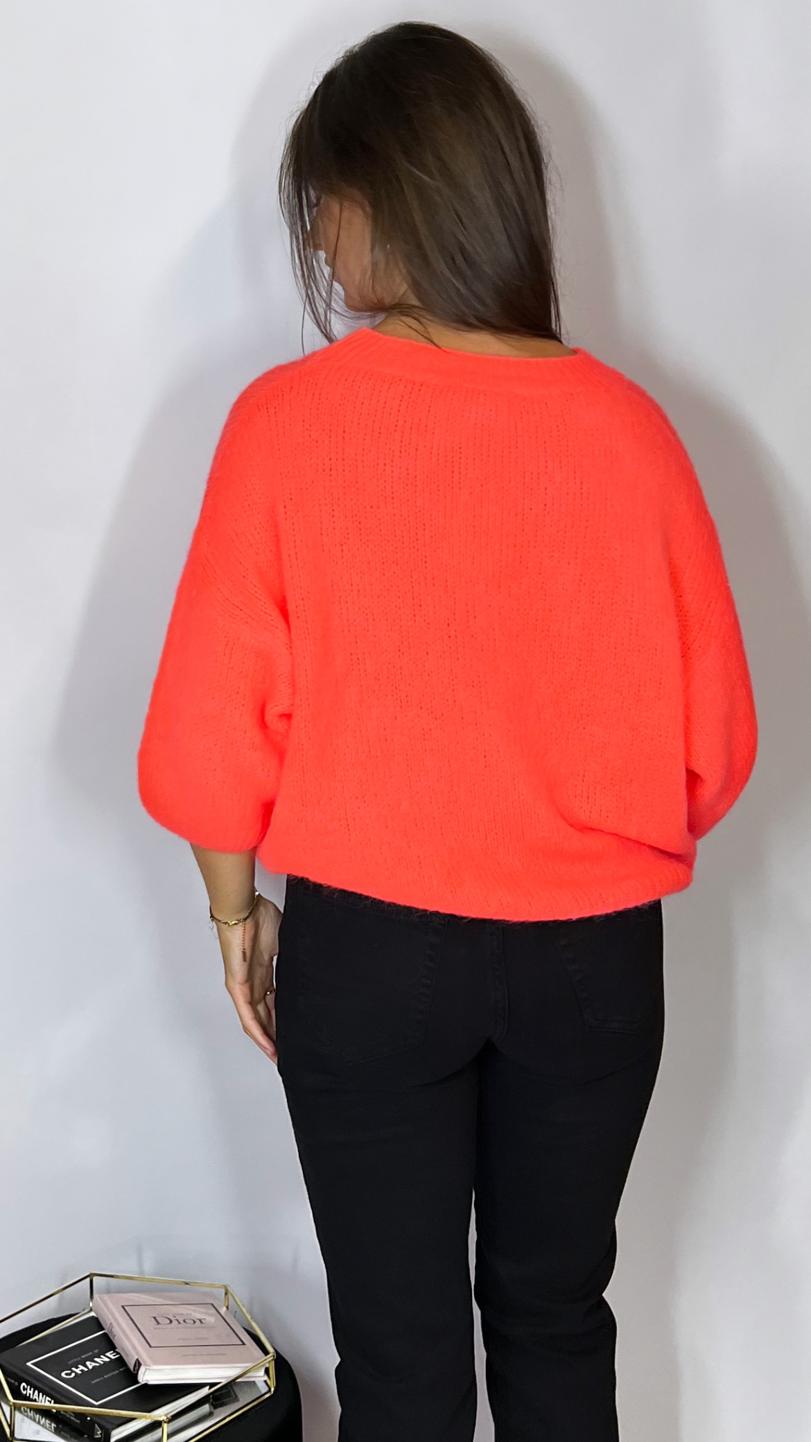 Marnie Knit Orange - Image 3