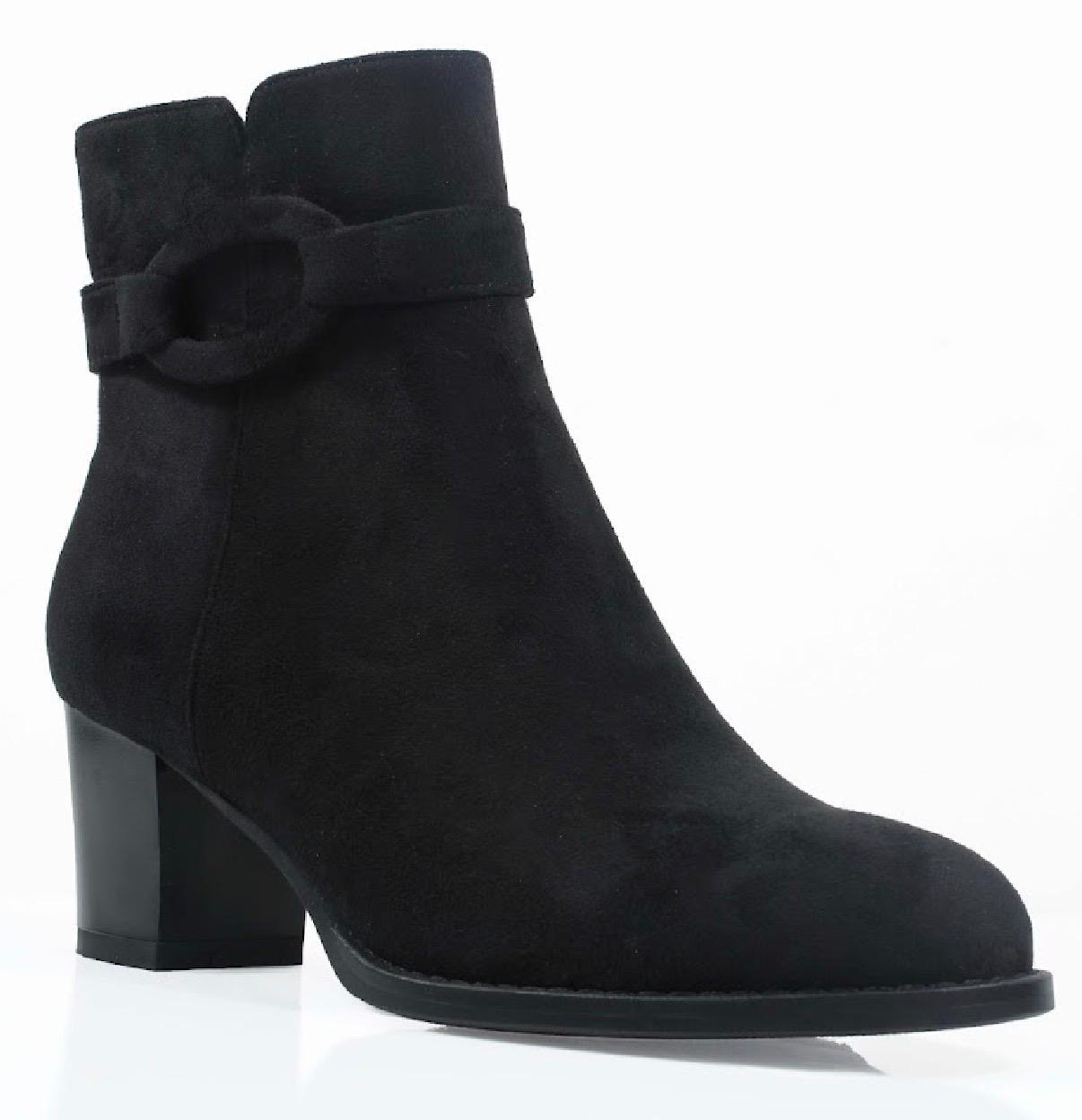 Susst Nina Suede Boot Black