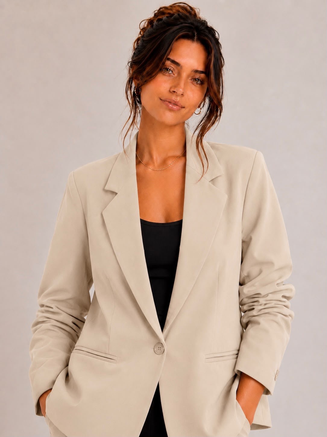 Nola Blazer Cream