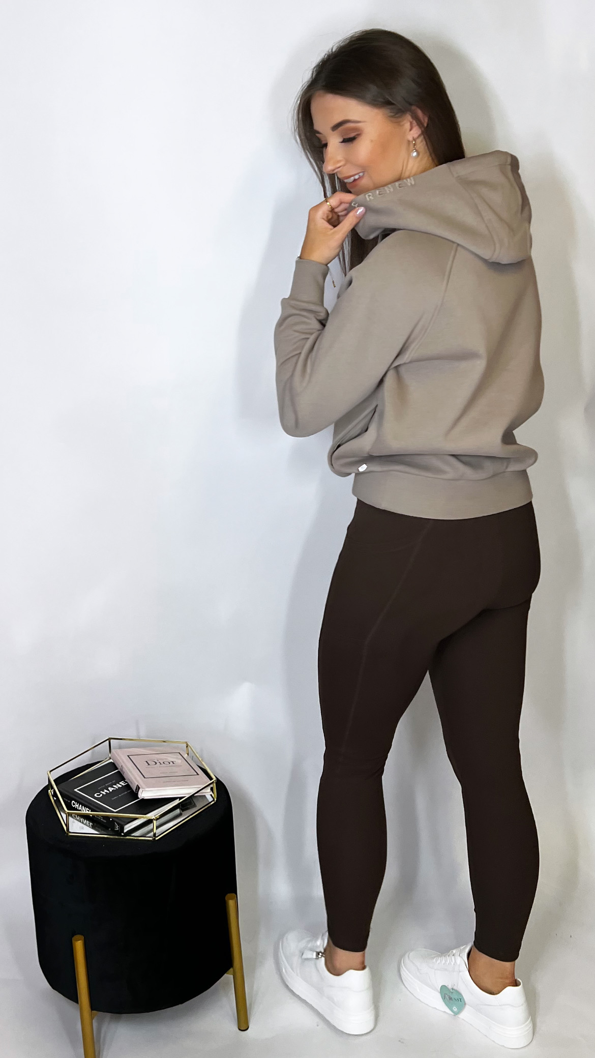 R&R Nessa Leggings Brown