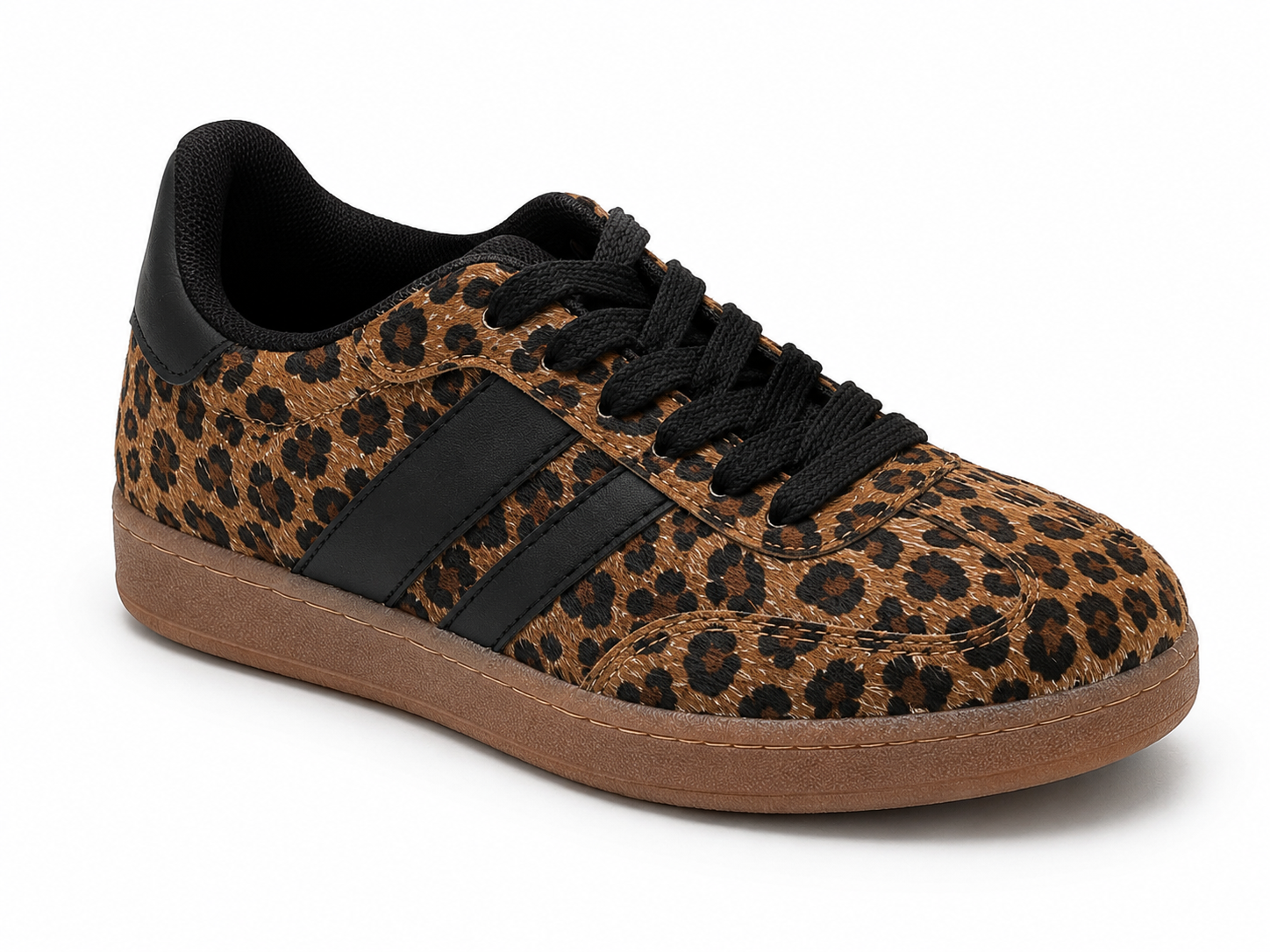 Zola Leopard Print Trainer