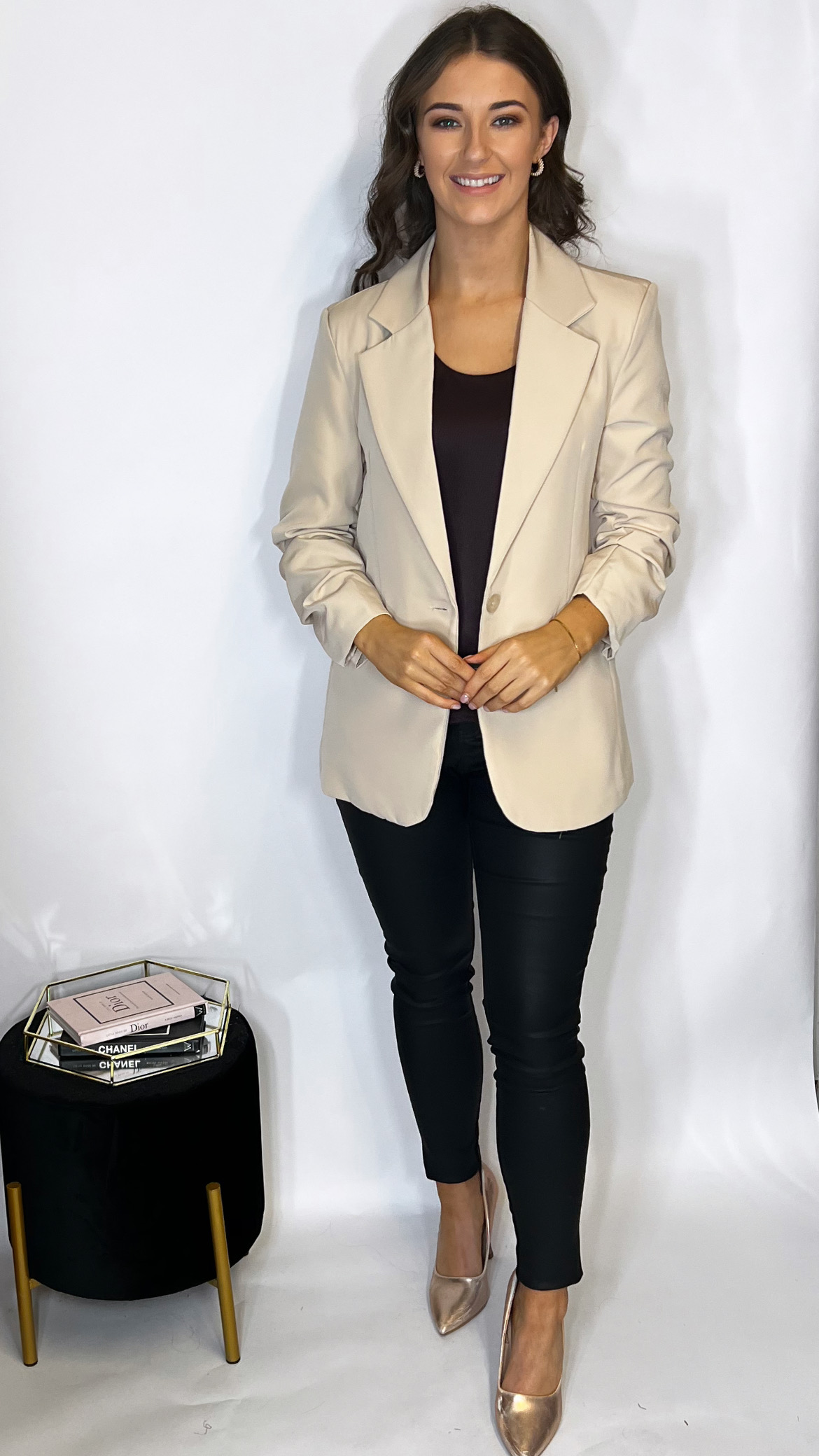 Nola Blazer Cream