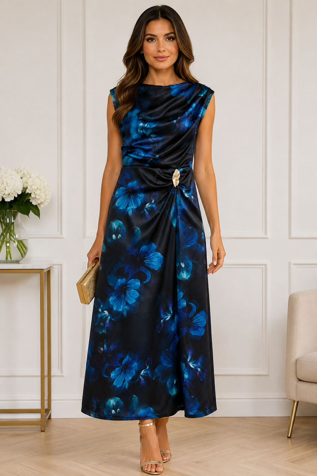 Tiana Dress Blue