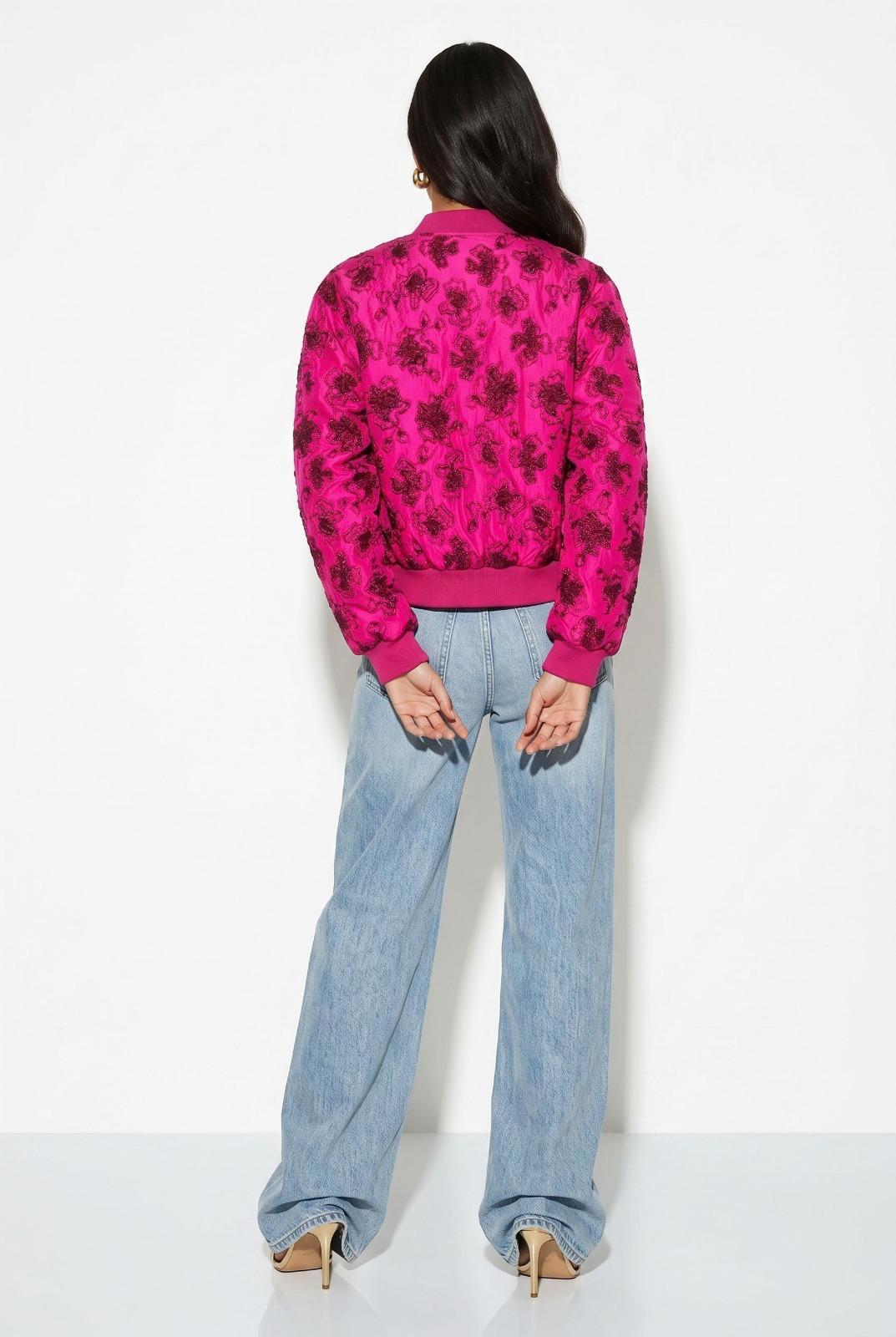 Zinnia Pink Floral Jacket - Image 3