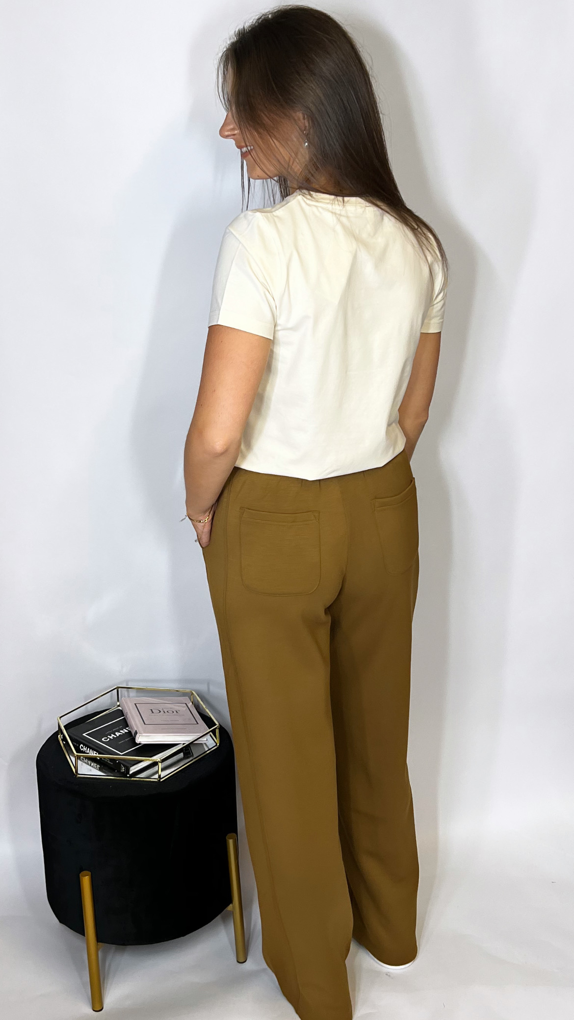 R&R Cora Joggers Olive Short - Image 2