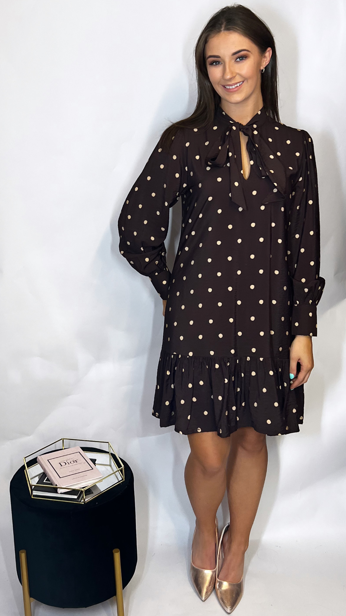 Rant&Rave Annabelle Dress Brown