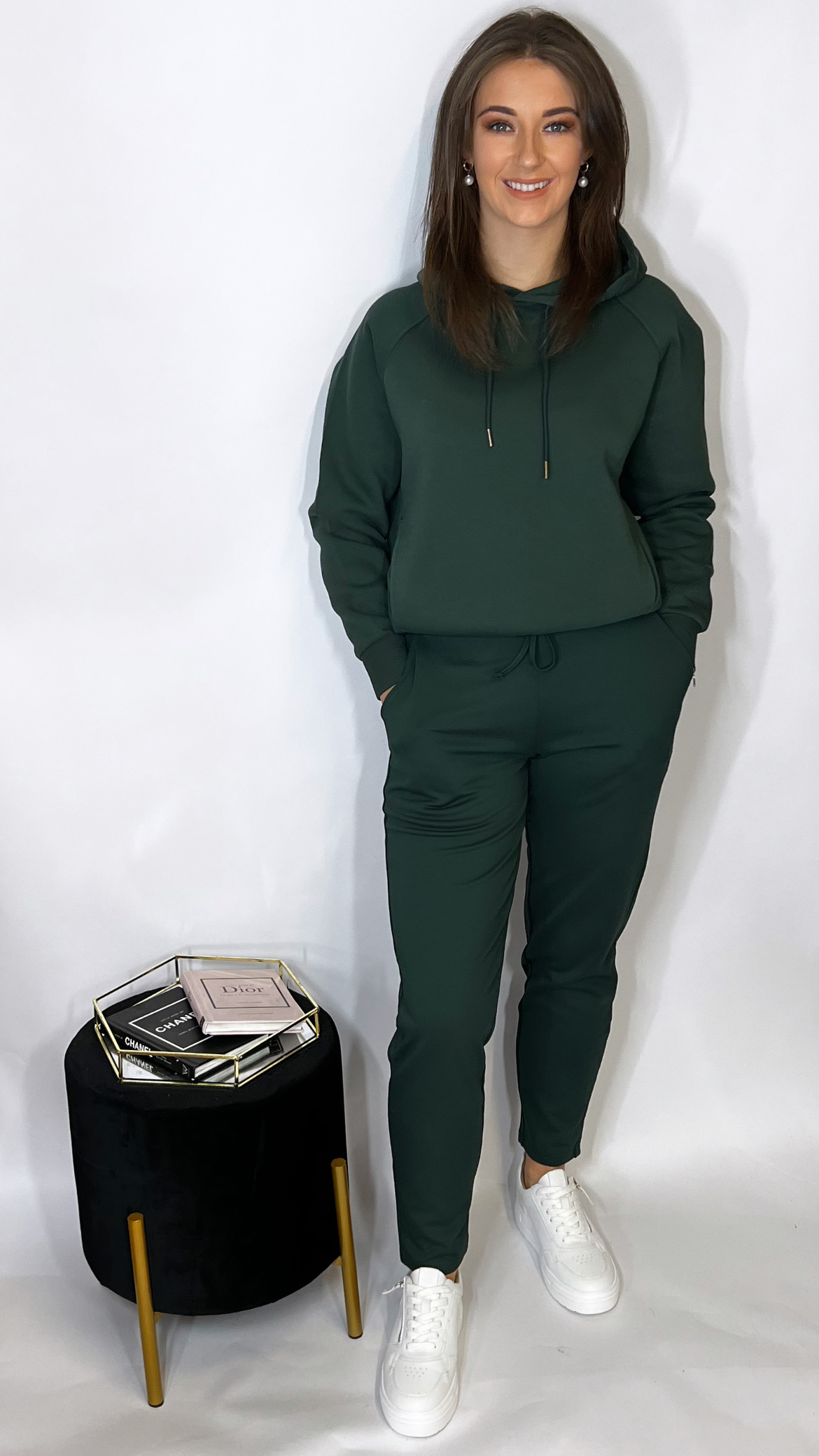 R&R Peyton Joggers Green Short - Image 5